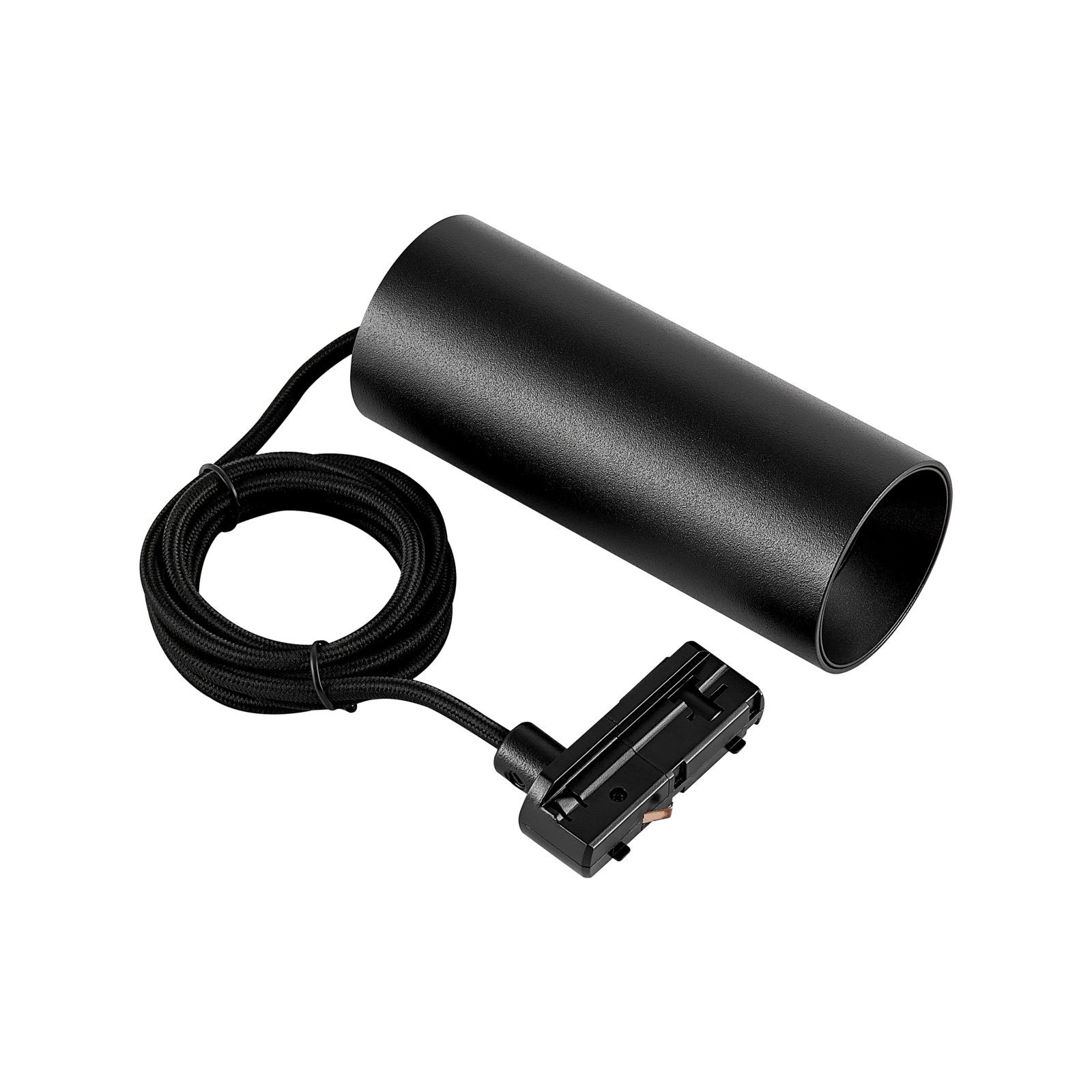 1-Phasen-Pendelleuchte Can 150, 1x max. 7,5W, mit GU10 Fassung, schwarz