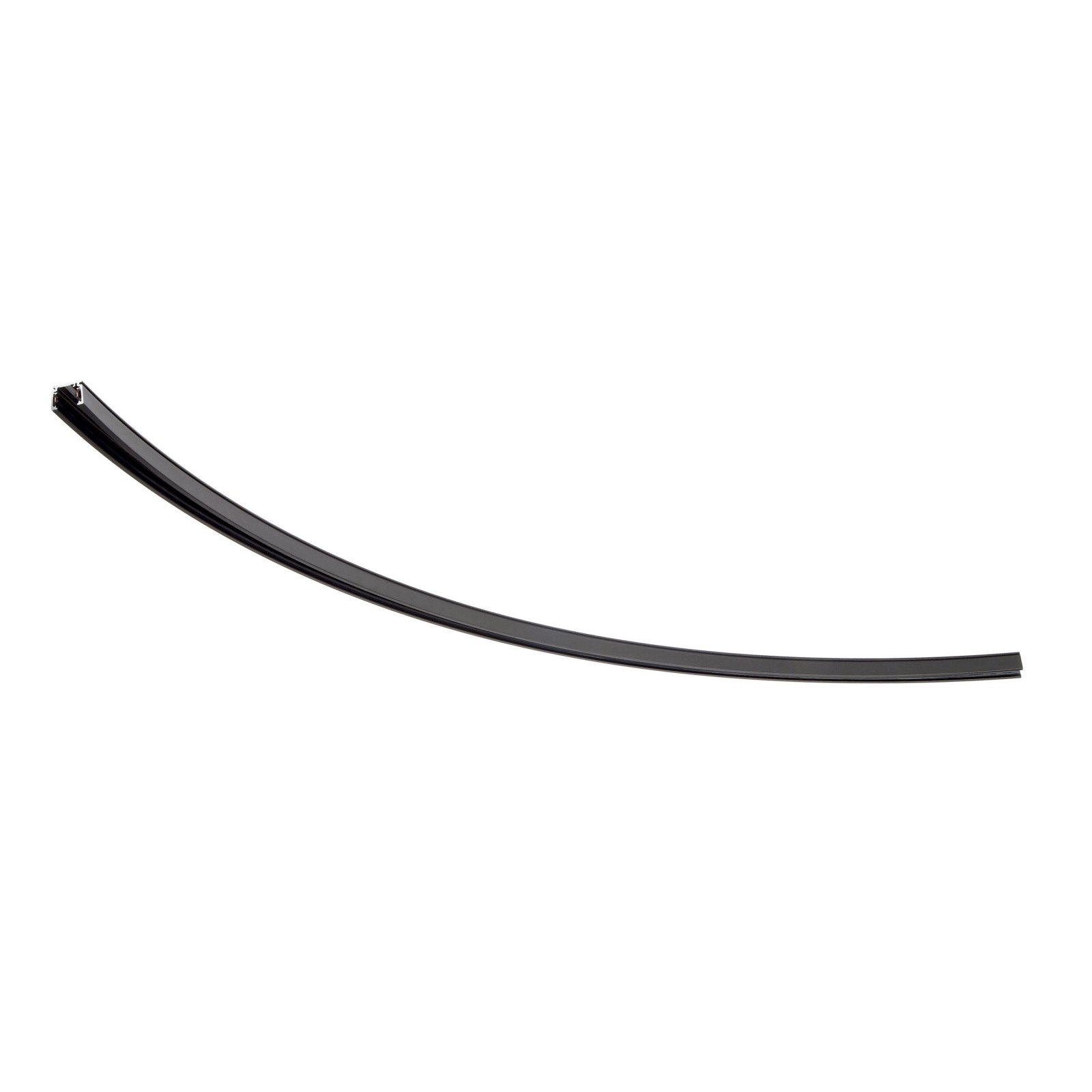 1-Phasen-Schiene D One Curved schwarz, 90� Aufbauschiene rechts-innen