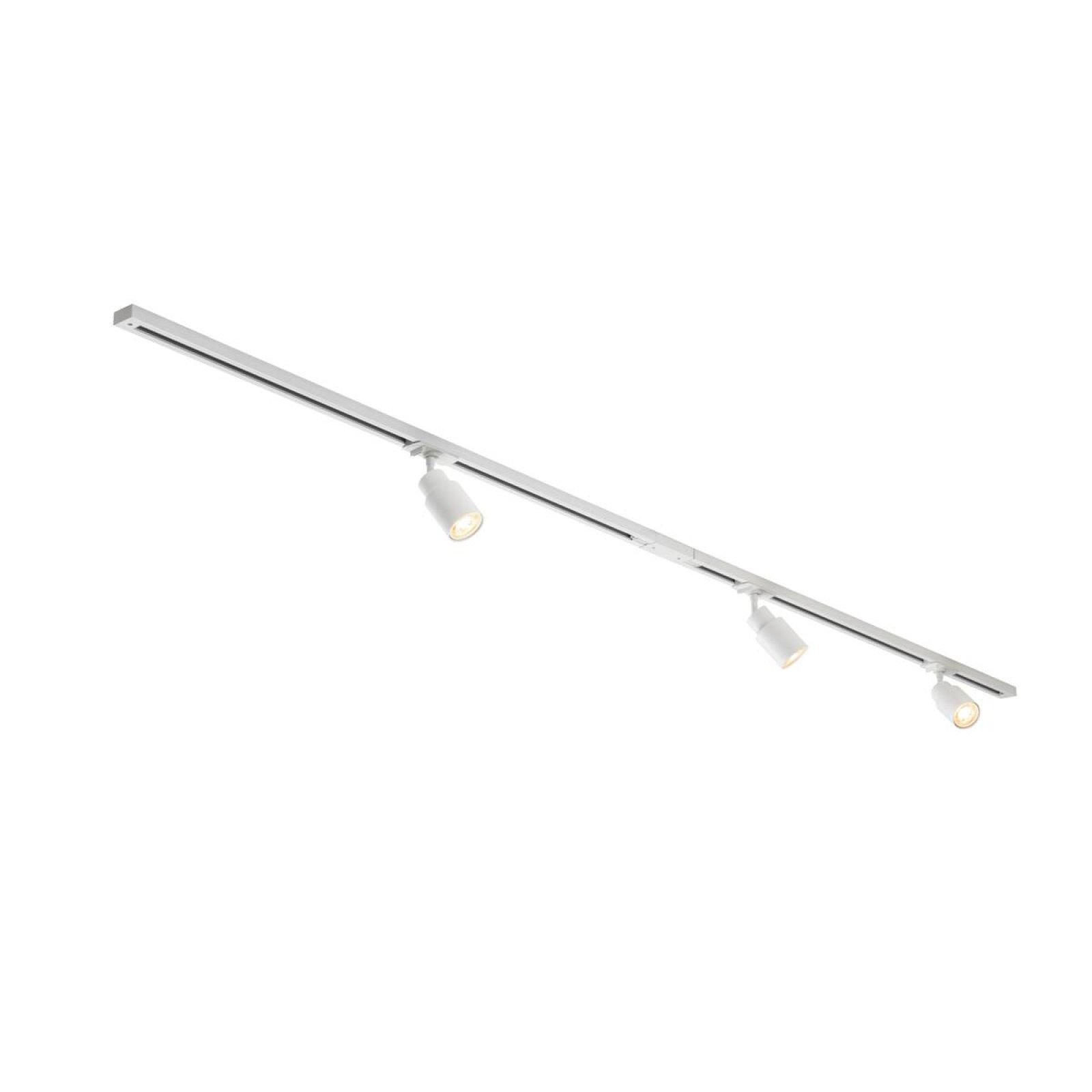 1-Phasen-Schienensystem Set PURI 2.0 mit GU10 2700K dimmbar, wei�