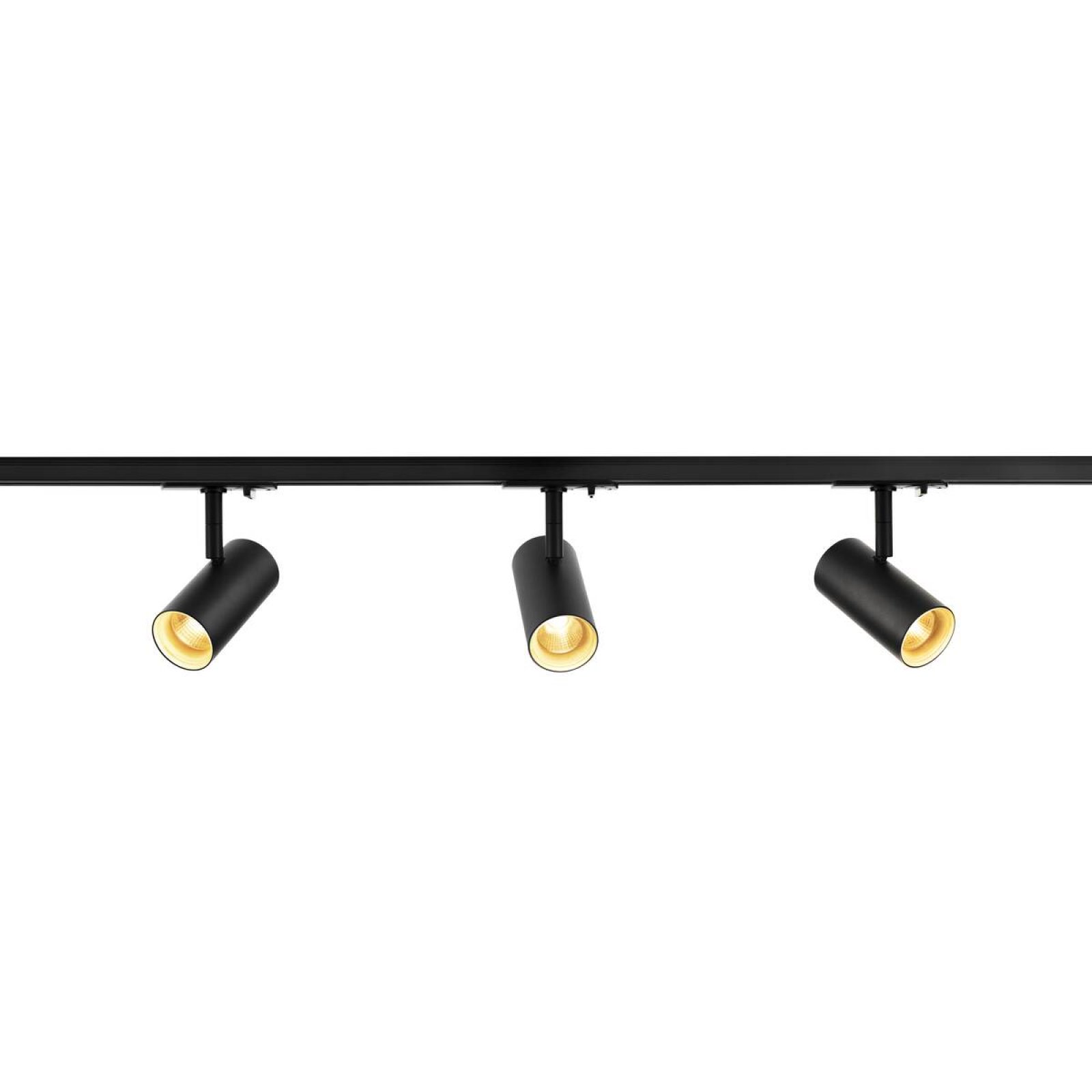 1-Phasen-Schienensystem Set mit Strahler NOBLO SPOT, dimmbar, 2700K