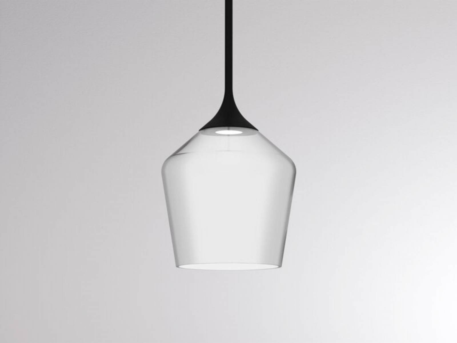 2-Phasen-Pendelleuchte COCKTAIL M VOLARE 10W Glas grau, wei�, 2700K