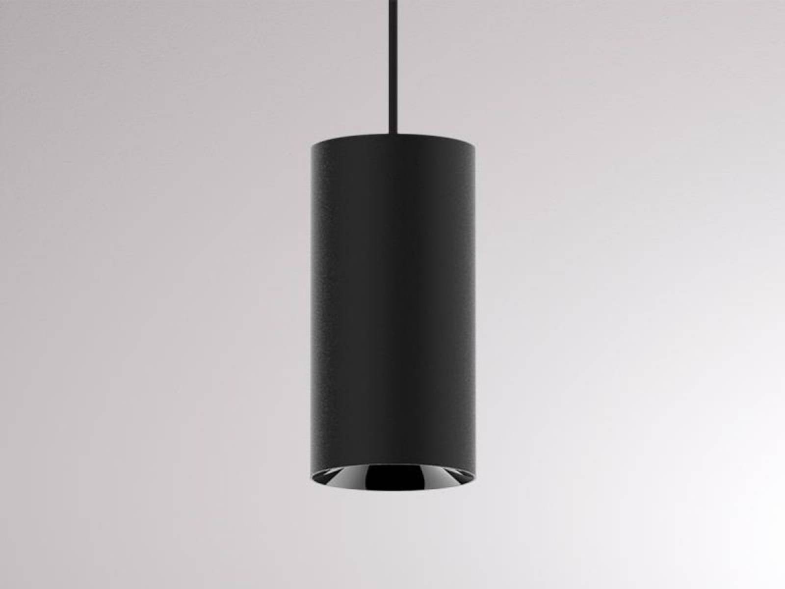 2-Phasen-Pendelleuchte DARK NIGHT XS VOLARE 17W, Schwarz, Schwarz, Schwarz, 3000K