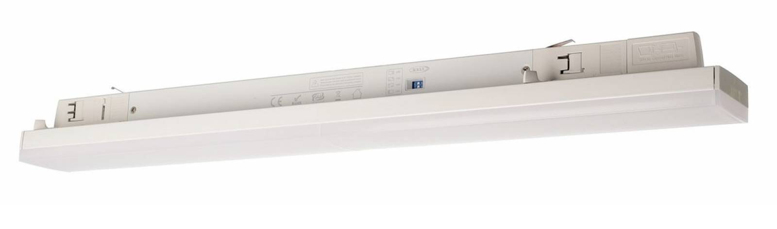 3-Phasen-Leuchte Linear Pro DALI dimmbar, 14-20W, 2850lm, CRI90, wei� 4000K