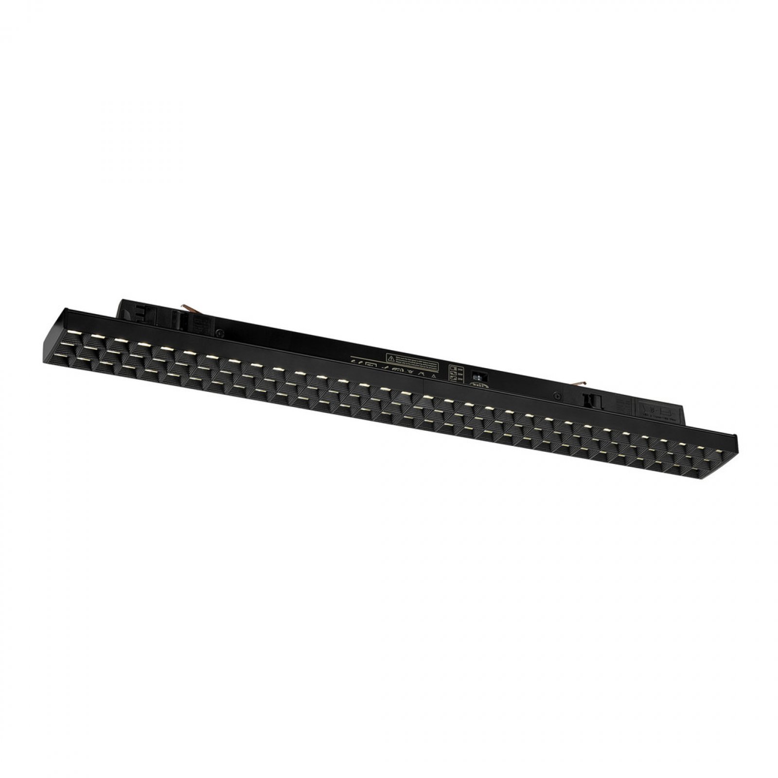 3-Phasen-Leuchte Linear Pro Office 600 DALI dimmbar, 18-24W, schwarz 4000K