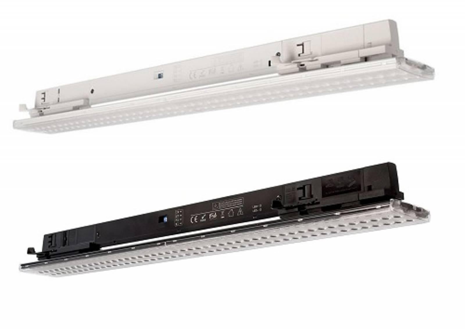 3-Phasen-Leuchte Linear Pro Tilt 600, schwenkbar, 14-20W, 3200lm, CRI/Ra90, 3000K/4000K, wei�/schwar