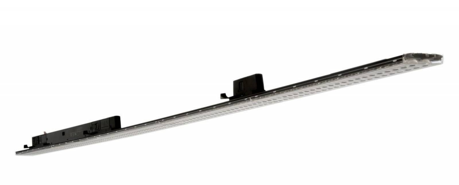3-Phasen-Leuchte Linear Pro Tilt DALI dimmbar, schwarz, 4000K, schwenkbar, 50W