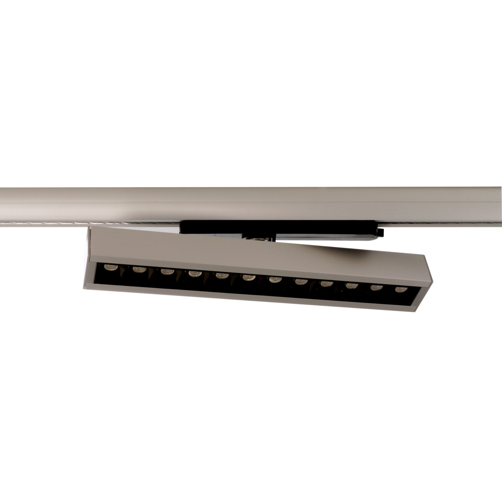 3-Phasen-Strahler Alnitak 25, 32W, 3000K warmwei�, Hellgrau, 3020lm, 800/750/700/600mA