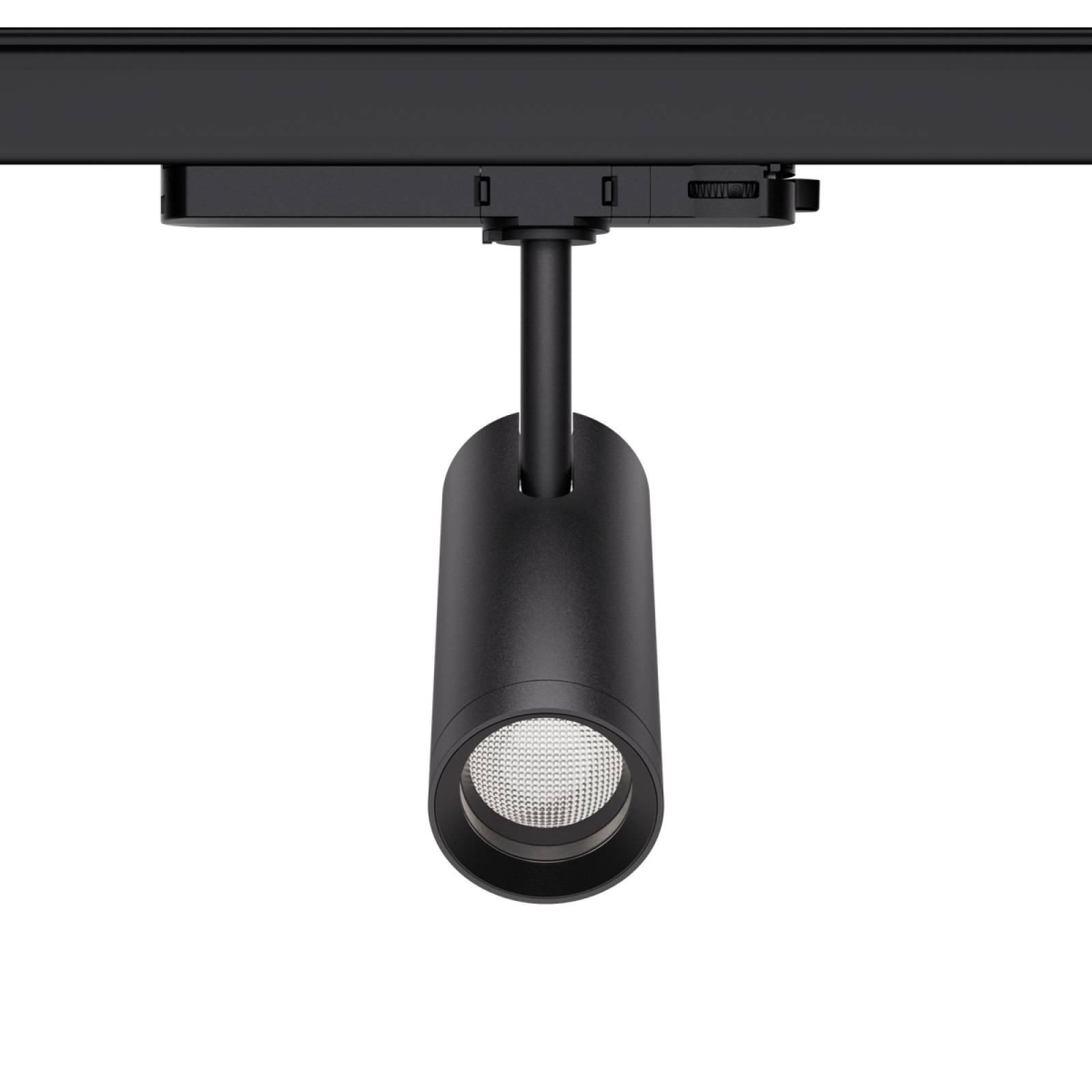3-Phasen-Strahler FlexiZoom55 Plus, 8�-50�, CRI97 12W dimmbar, Schwarz, 4000K