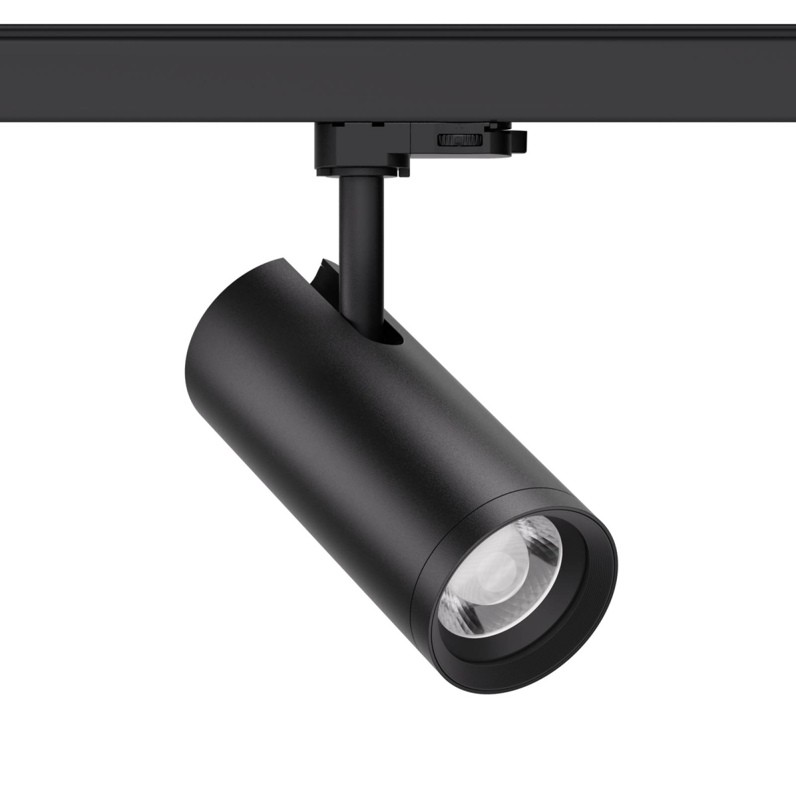 3-Phasen-Strahler FlexiZoom75, 15�-55�, CRI97 20W dimmbar, Schwarz, 4000K