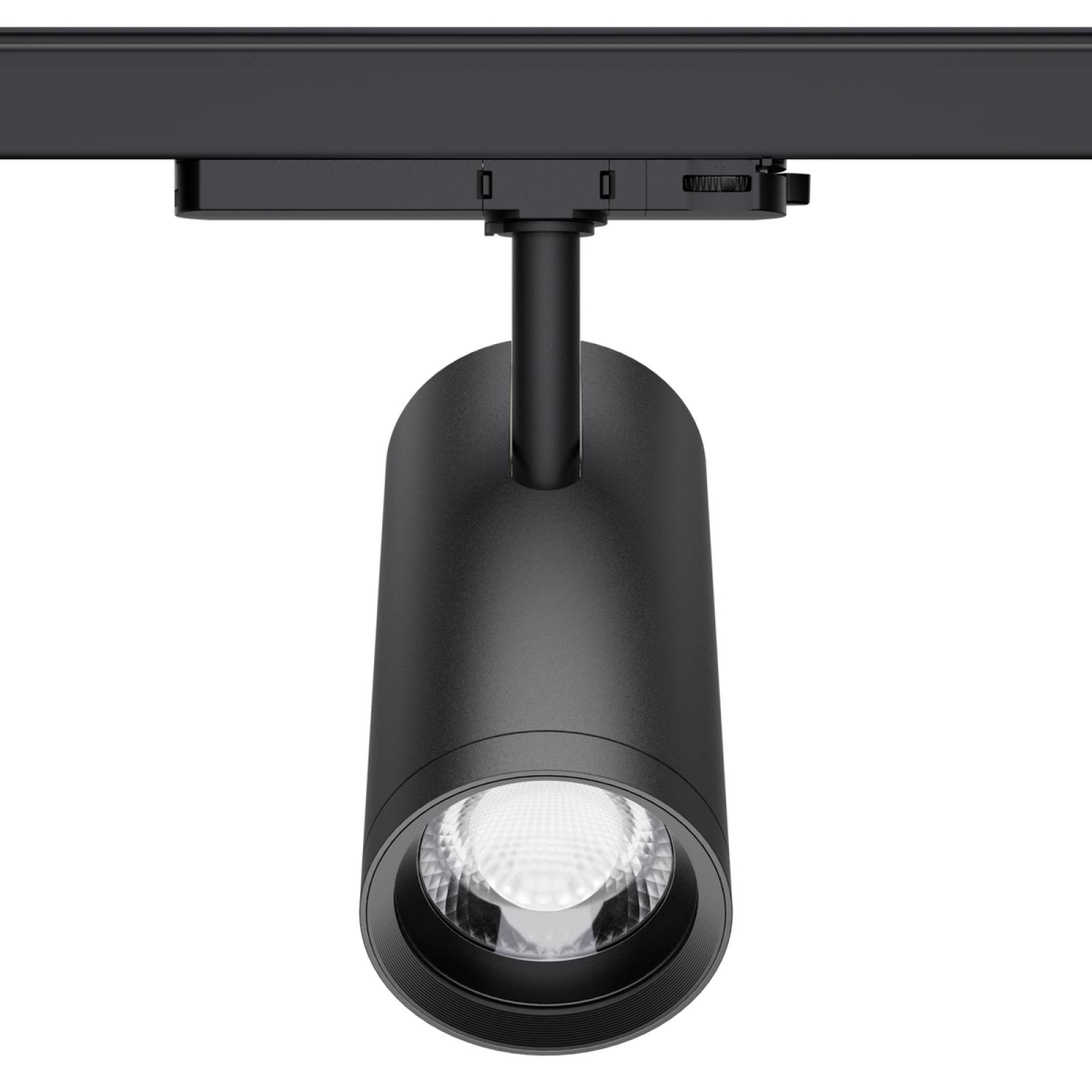 3-Phasen-Strahler FlexiZoom90 Plus 15�-60�, CRI97 30W dimmbar, Netzteil Adapter, Schwarz, 4000K