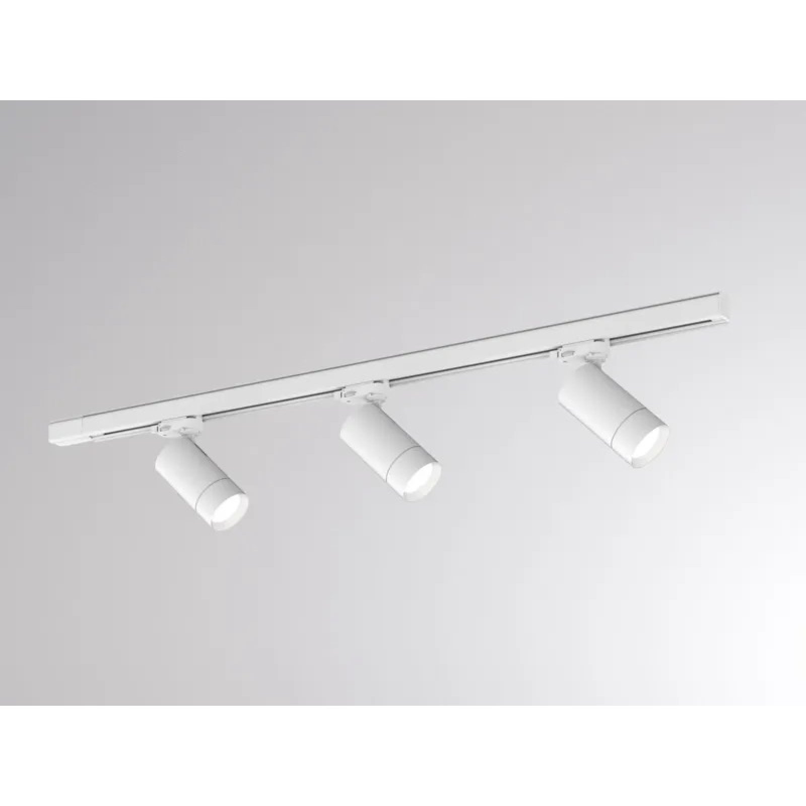 3-Phasen-Strahler Set MOOVE TRACK wei�, 3x GU10 Spot mit 1m Schiene