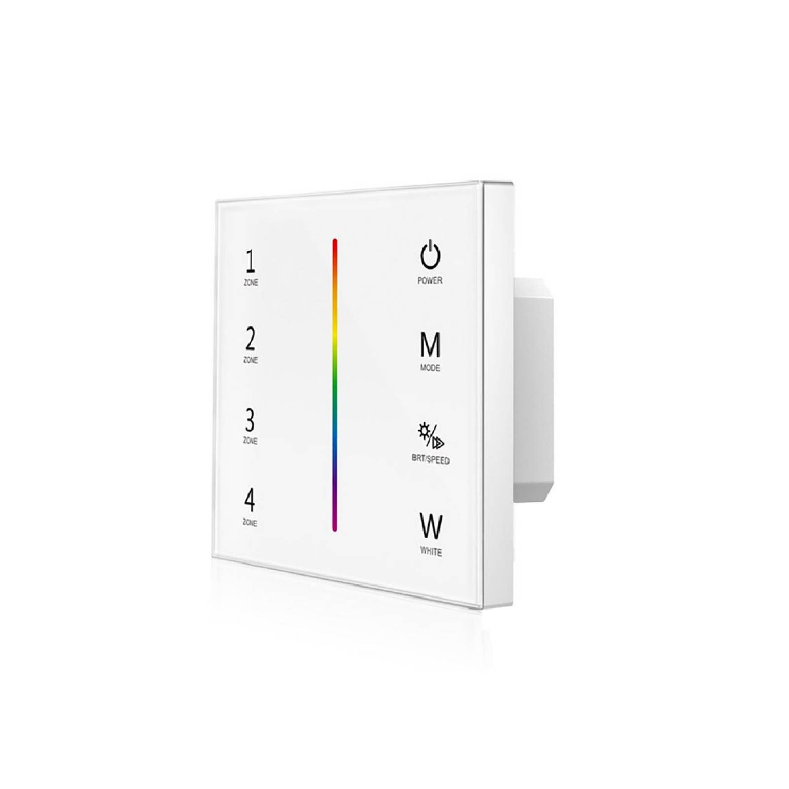4-Zonen RGB+RGBW Sys-Pro Einbau-Touch Fernbedienung mit DMX Output