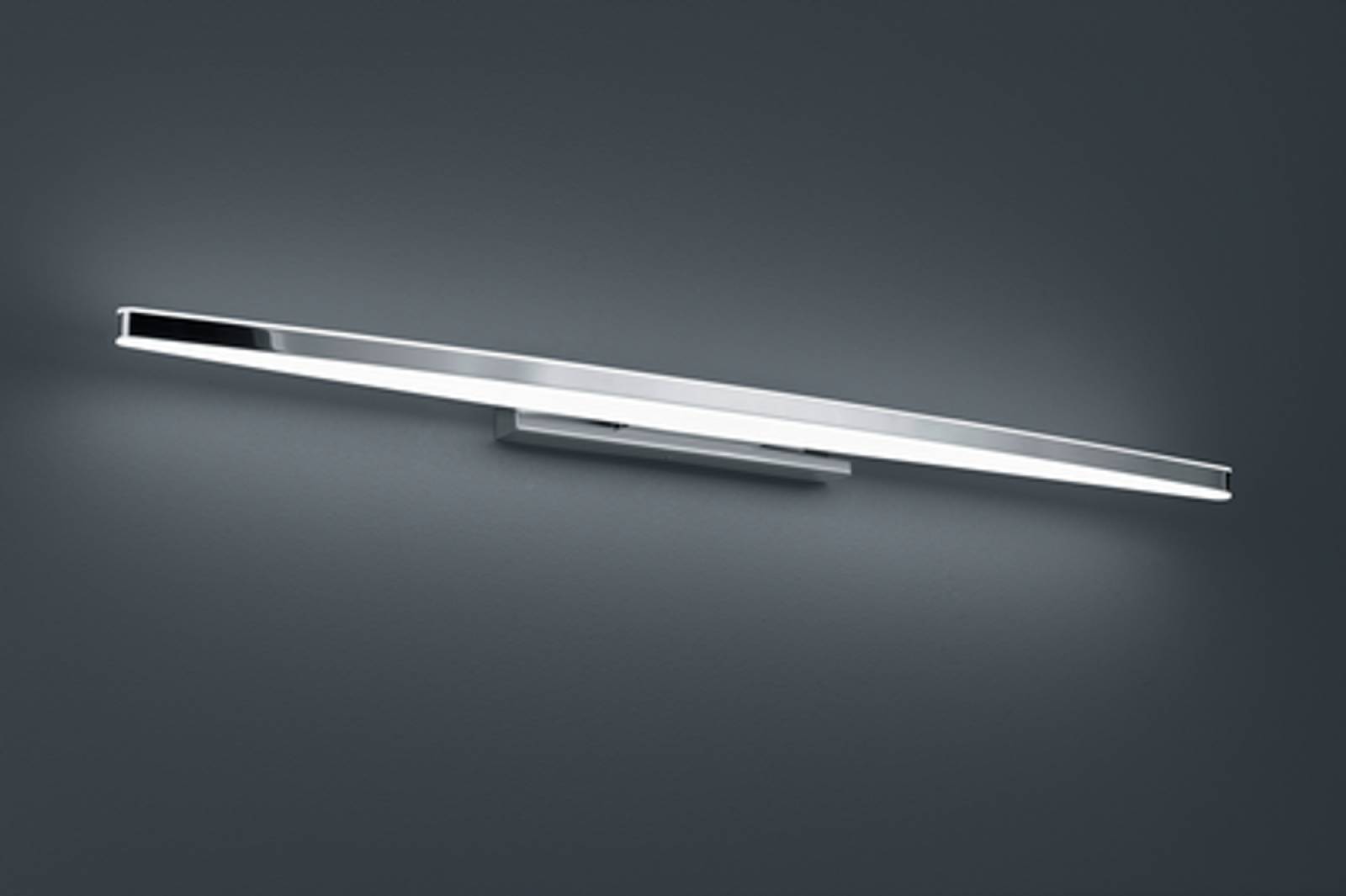 ARGO LED Spiegelleuchte chrom 12W, 80cm, IP44, 2900K warmwei�