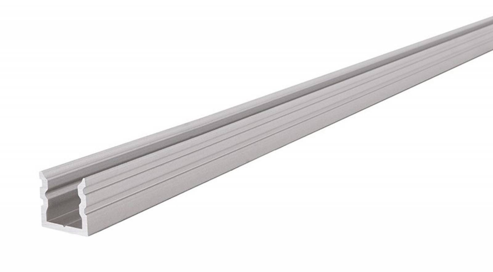 AU-02-05 hohes U-Profil f�r 5 - 5,7 mm LED Stripes, Silber-matt, eloxiert, 1000 mm