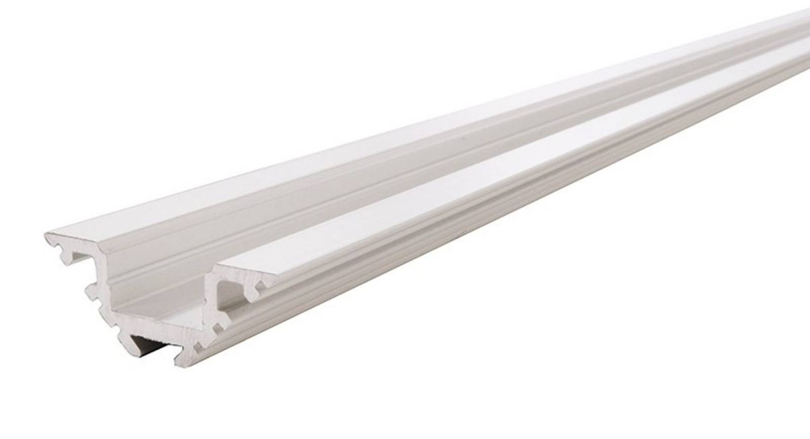 AV-01-10 Eck-Profil f�r 10 - 11,3 mm LED Stripes, Wei�-matt, 2000 mm