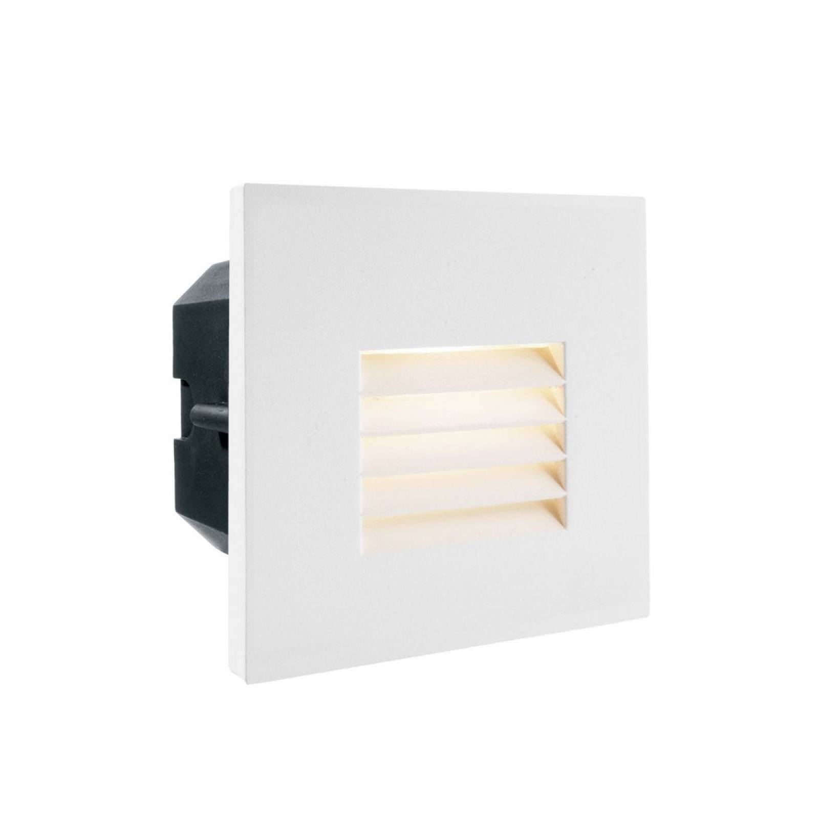 Abdeckung Gitter f�r Light Base II COB Outdoor Wandeinbauleuchte 100x100mm, wei�