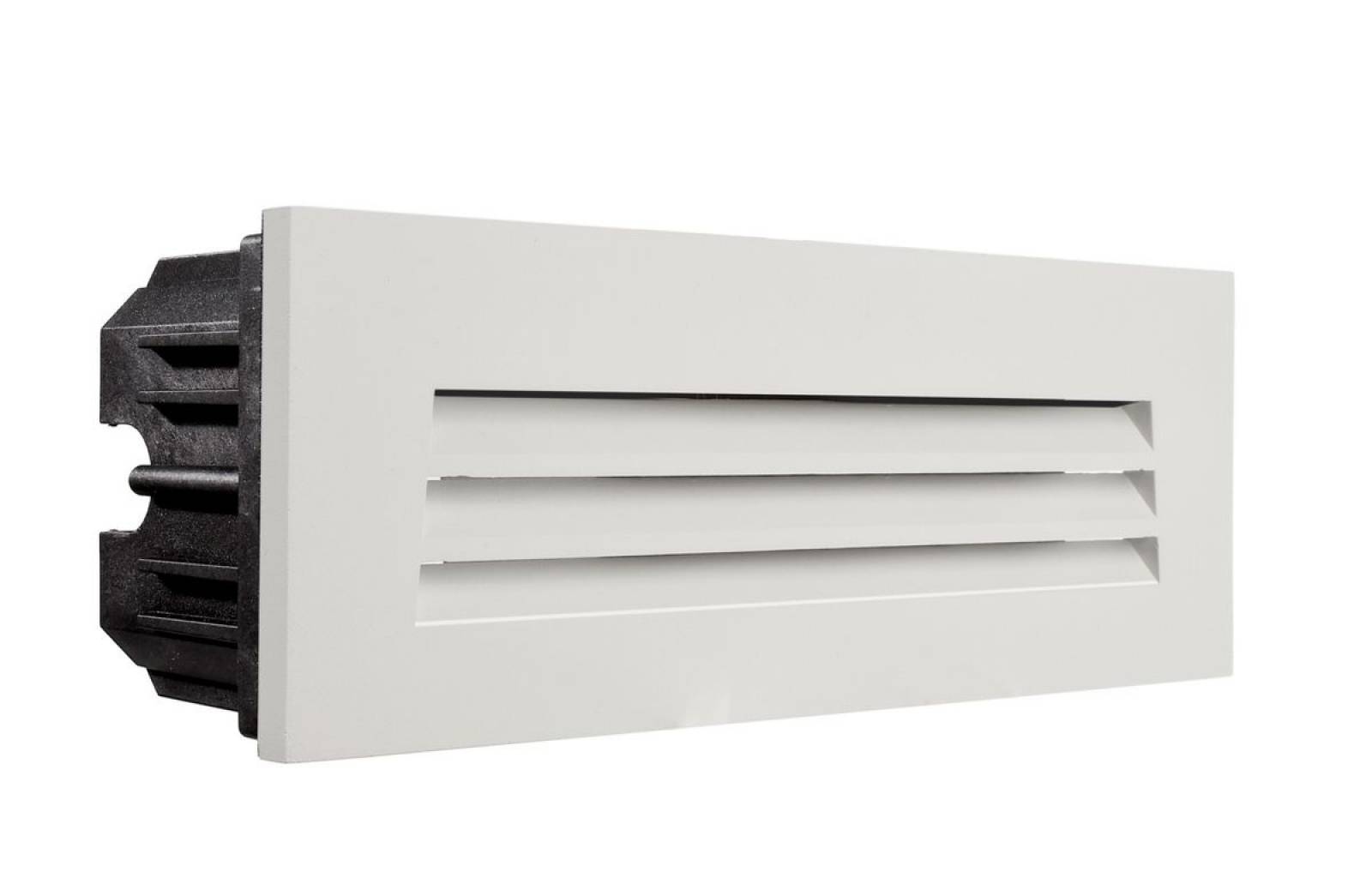 Abdeckung Gitter f�r Light Base III COB Outdoor Wandeinbauleuchte 250x90mm, wei�