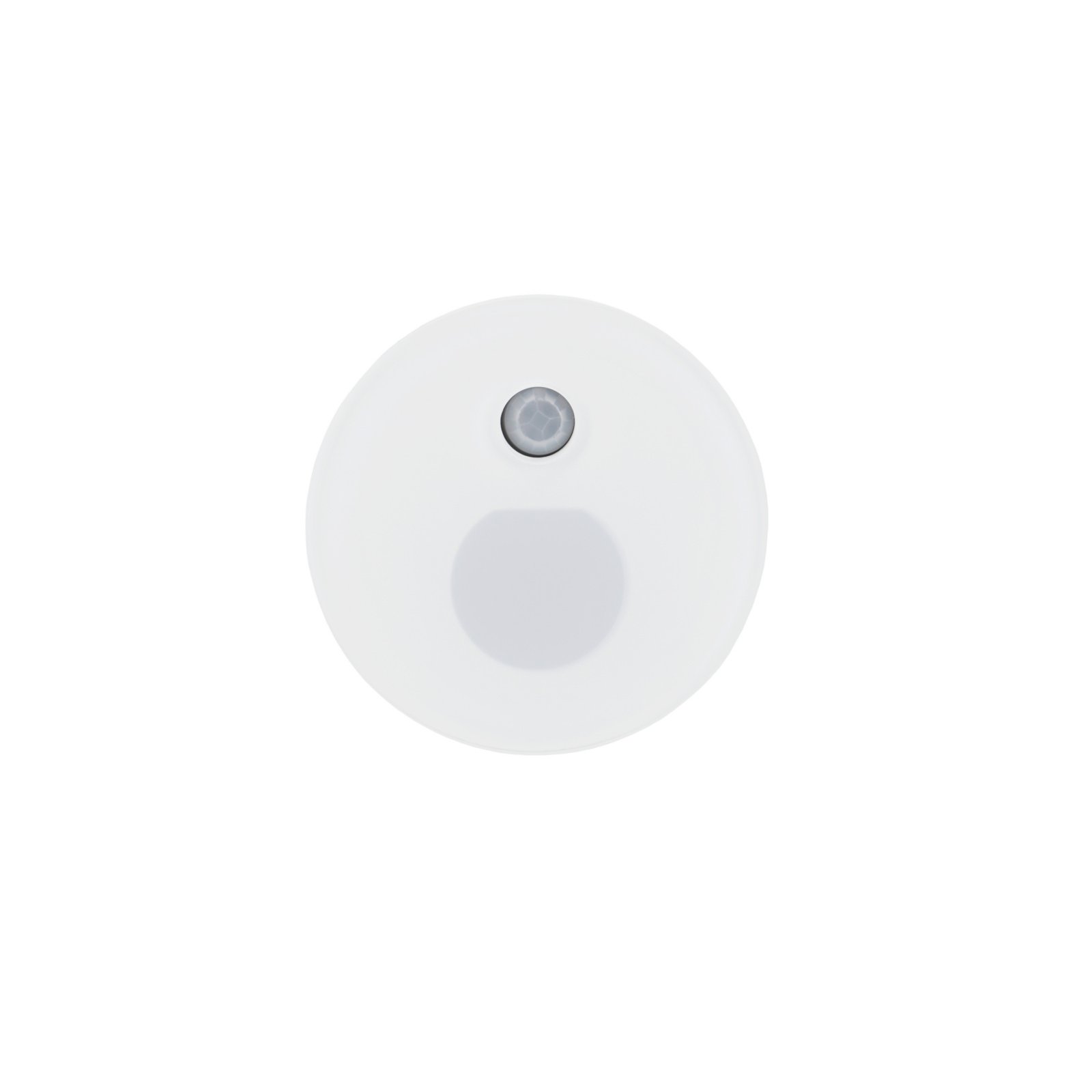 Abdeckung Round Glas f�r Alwaid Pro Wandeinbauleuchte Motion, halbrund Lichtkegel, Wei�, Glas �: 78m