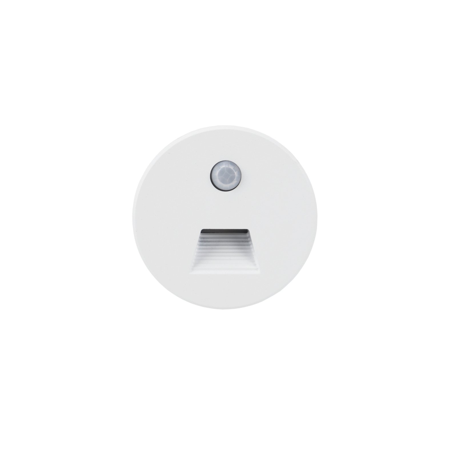 Abdeckung Round f�r Alwaid Pro Wandeinbauleuchte Motion, dreieckiger Lichtkegel, Wei� �: 75mm