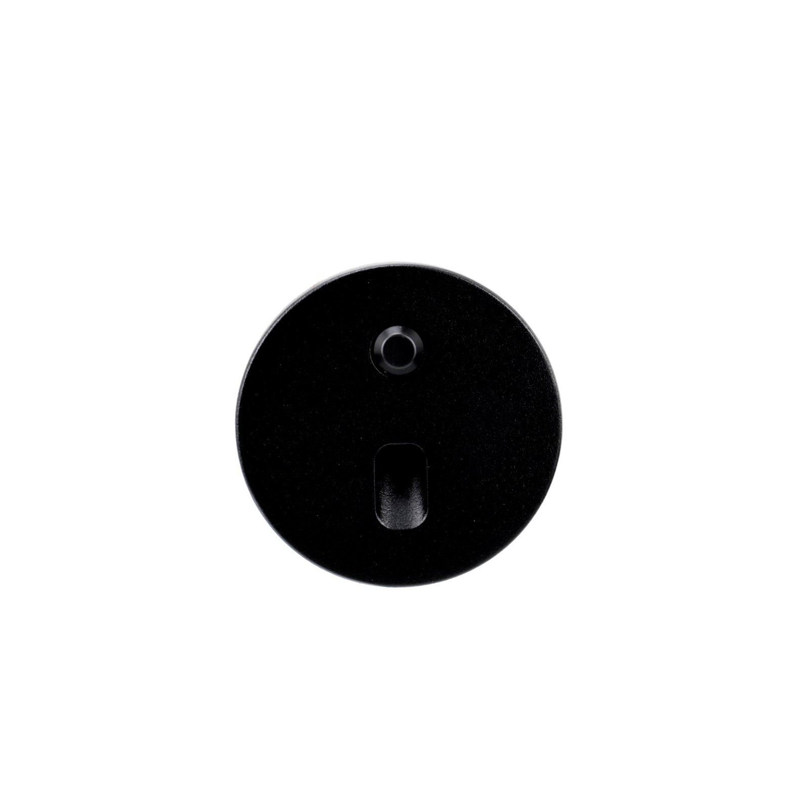 Abdeckung Round f�r Alwaid Pro Wandeinbauleuchte Motion, schmaler Lichtkegel, Schwarz �: 75mm