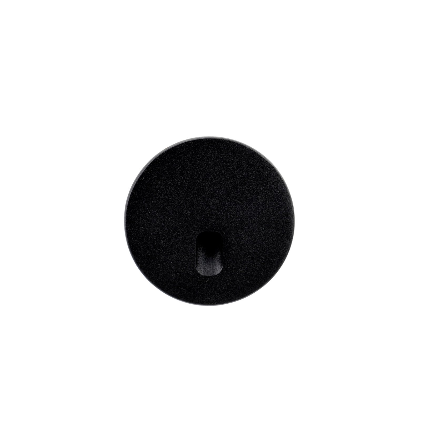 Abdeckung Round f�r Alwaid Pro Wandeinbauleuchte, schmaler Lichtkegel, Schwarz �: 75mm