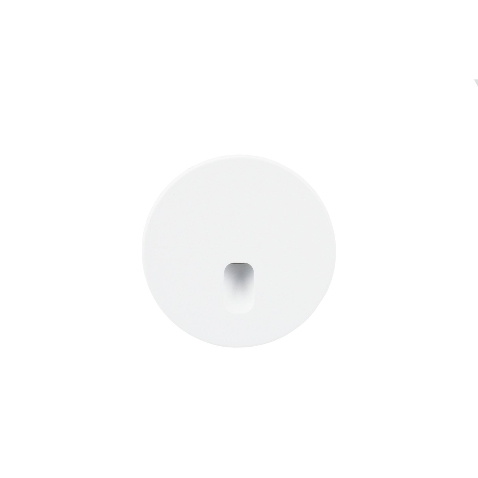 Abdeckung Round f�r Alwaid Pro Wandeinbauleuchte, schmaler Lichtkegel, Wei� �: 75mm