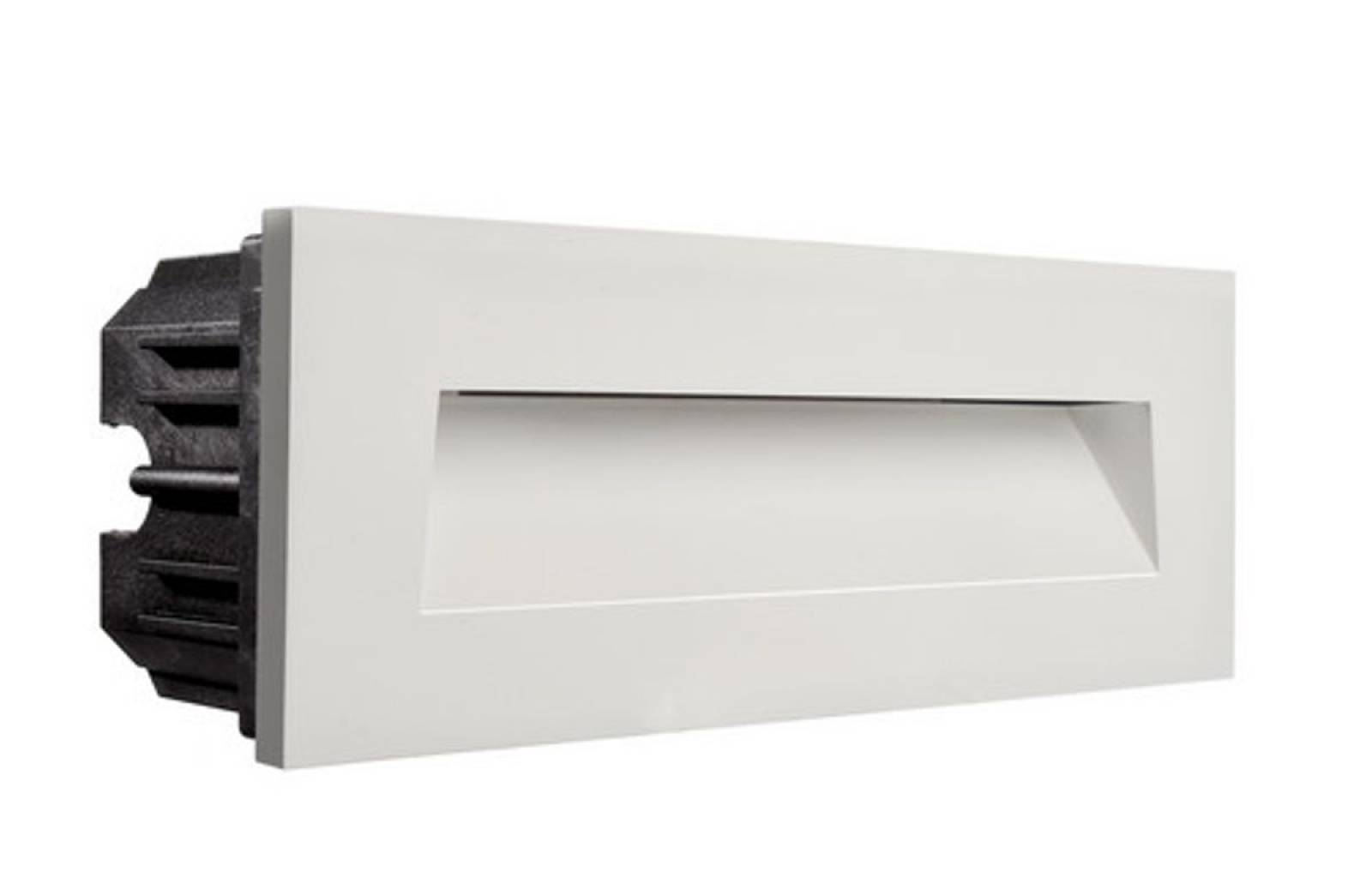 Abdeckung Schr�ge f�r Light Base III COB Outdoor Wandeinbauleuchte 250x90mm, wei�