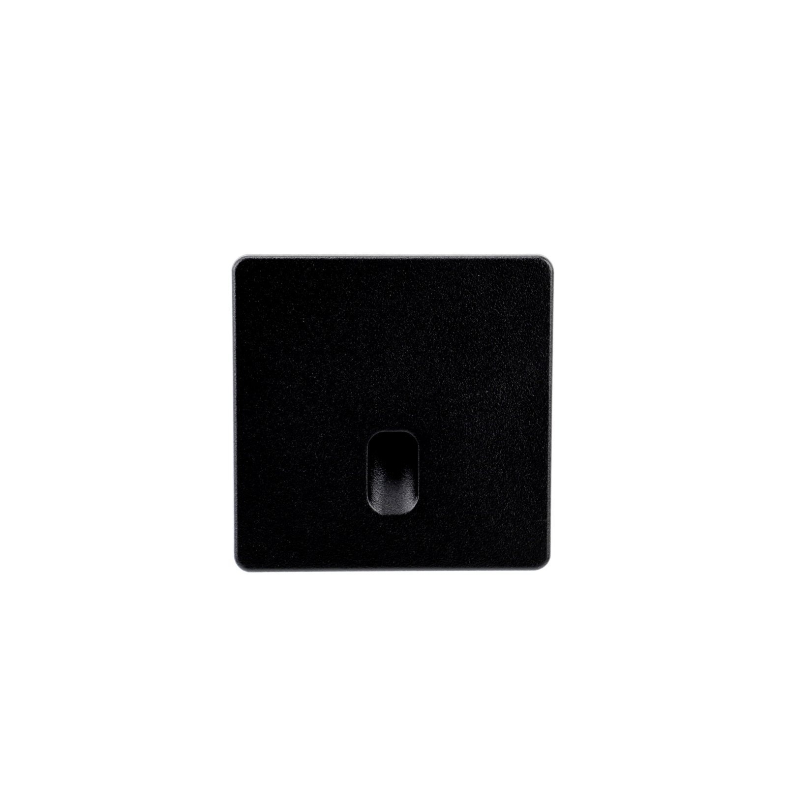 Abdeckung Square f�r Alwaid Pro Wandeinbauleuchte, schmaler Lichtkegel, Schwarz