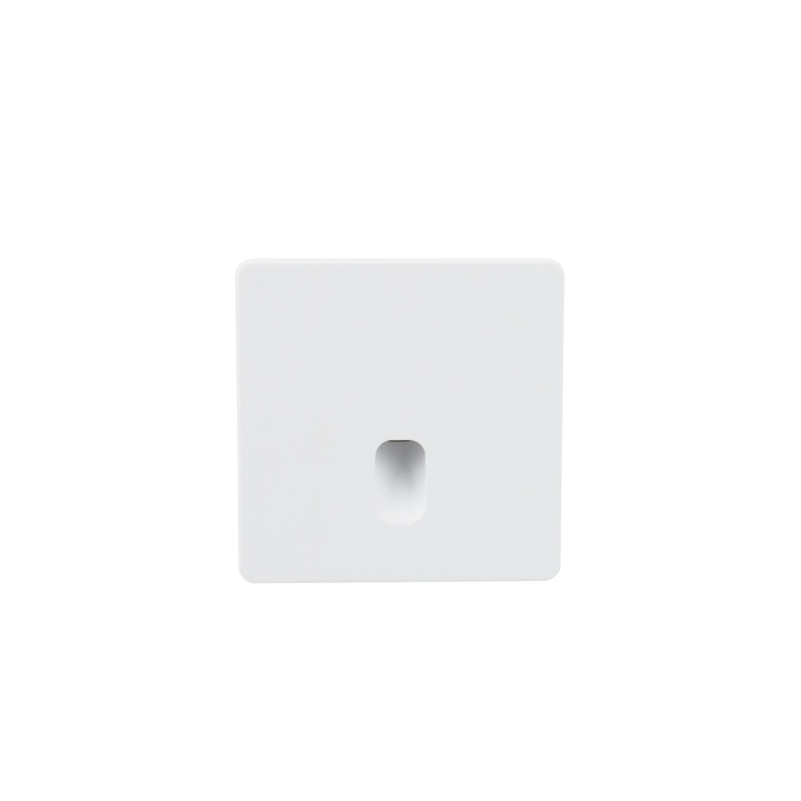 Abdeckung Square f�r Alwaid Pro Wandeinbauleuchte, schmaler Lichtkegel, Wei�