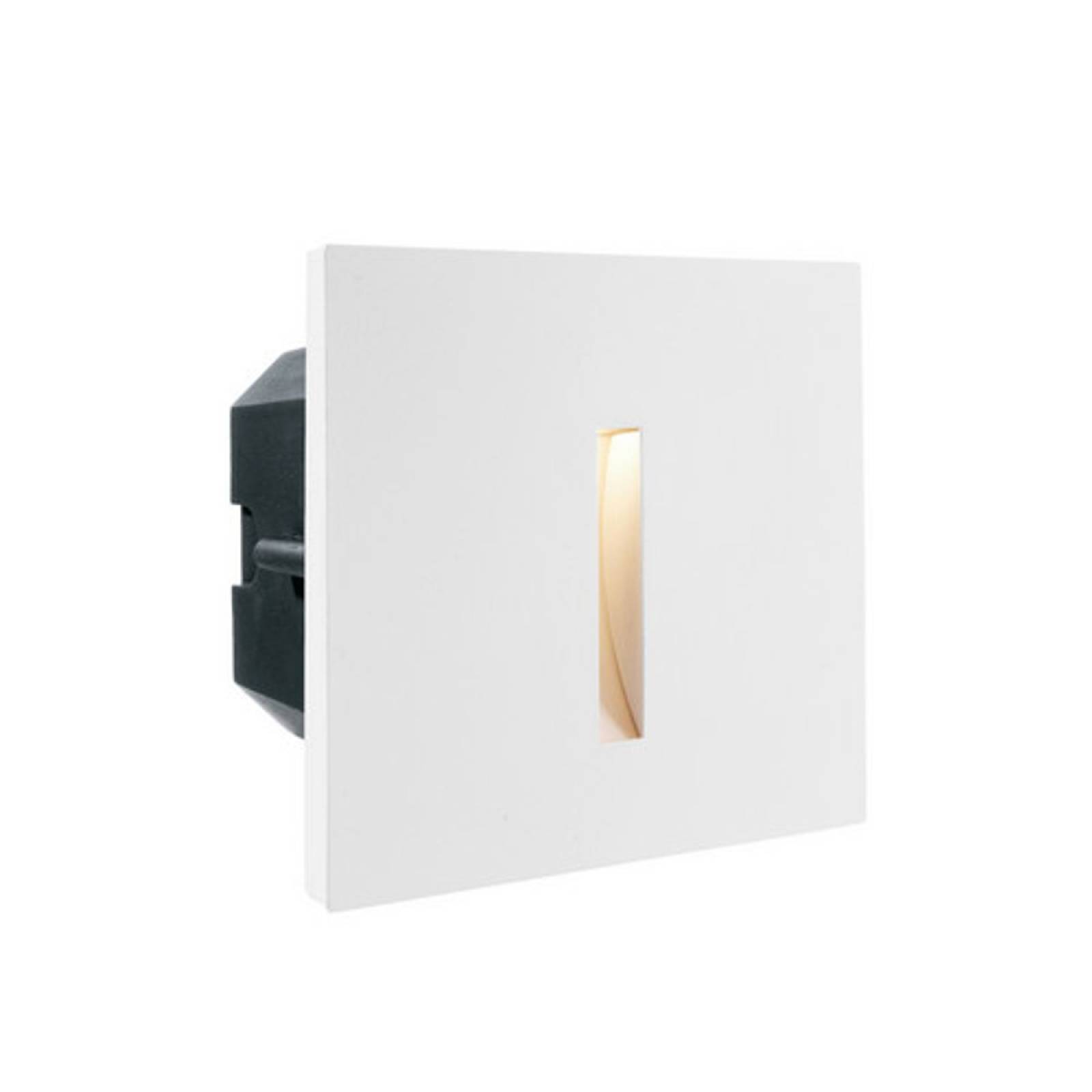 Abdeckung linear f�r Light Base II COB Outdoor Wandeinbauleuchte 100x100mm, wei�