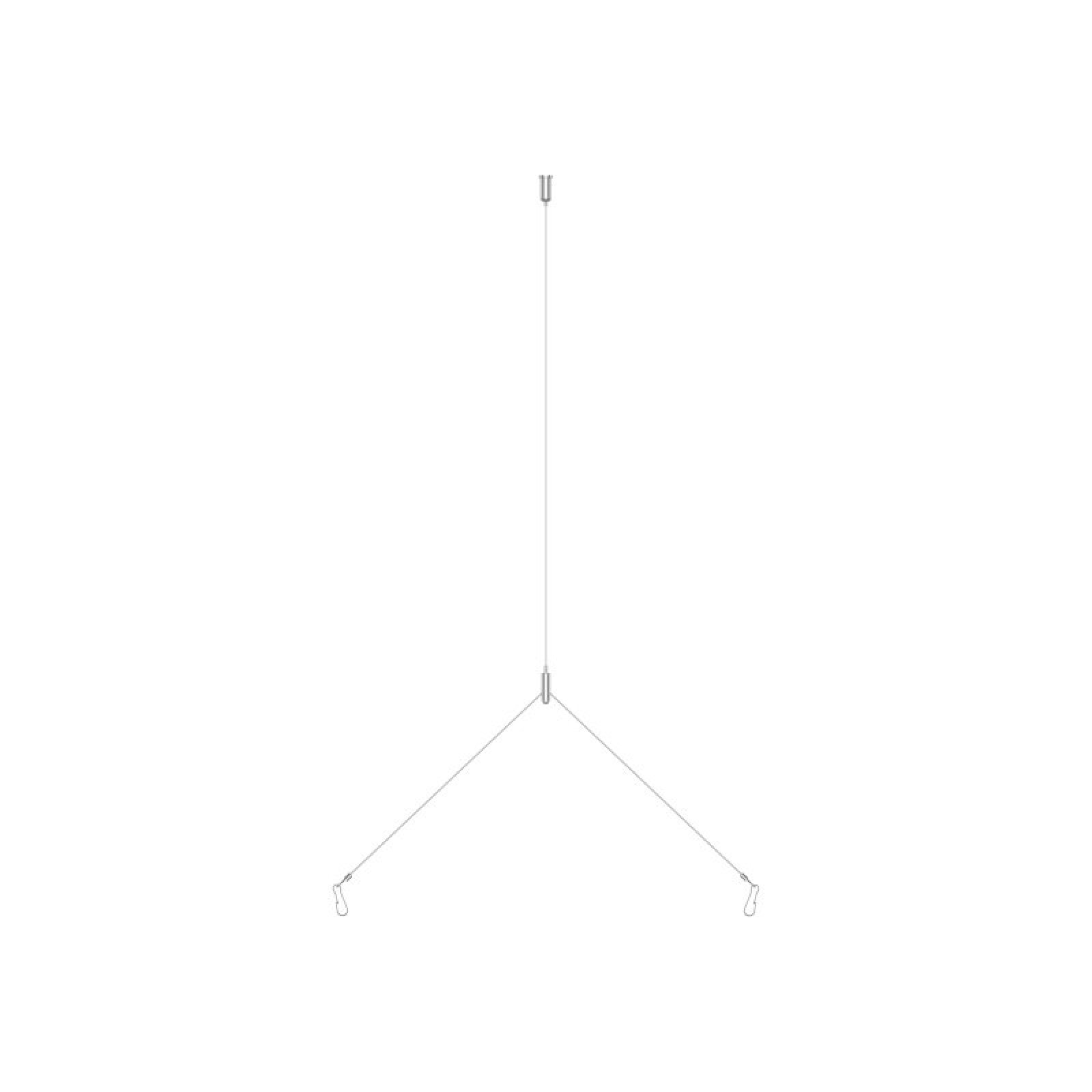 Abh�ngeset f�r DOTLUX LED Panels RIMLESS