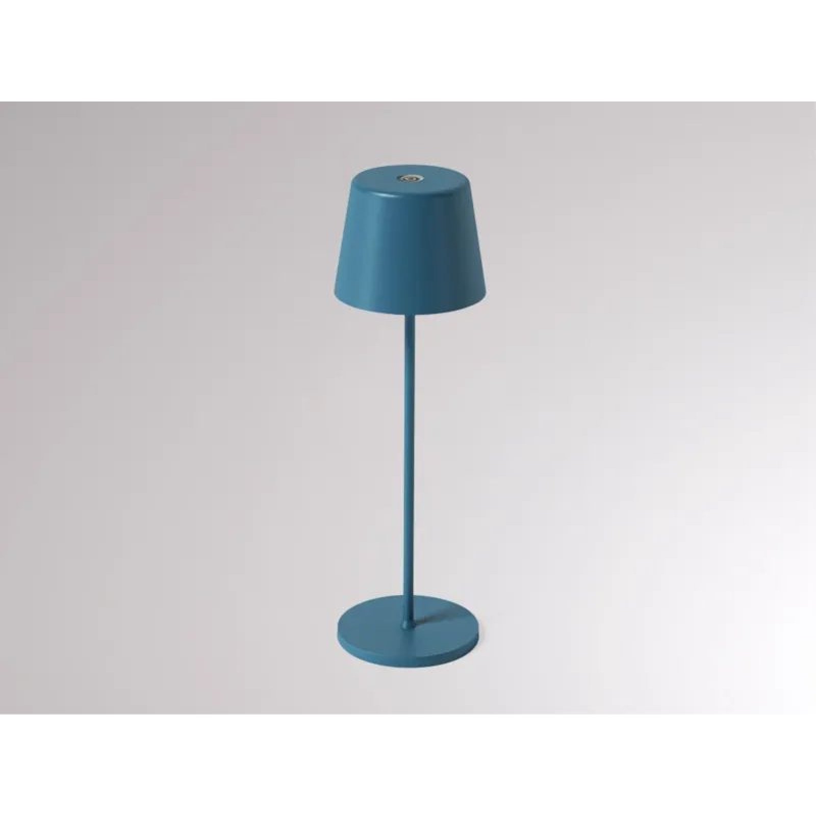Akku Tischleuchte blau AESTA ACCU T mit Touch-Dimmer, IP65, max. 9Std.