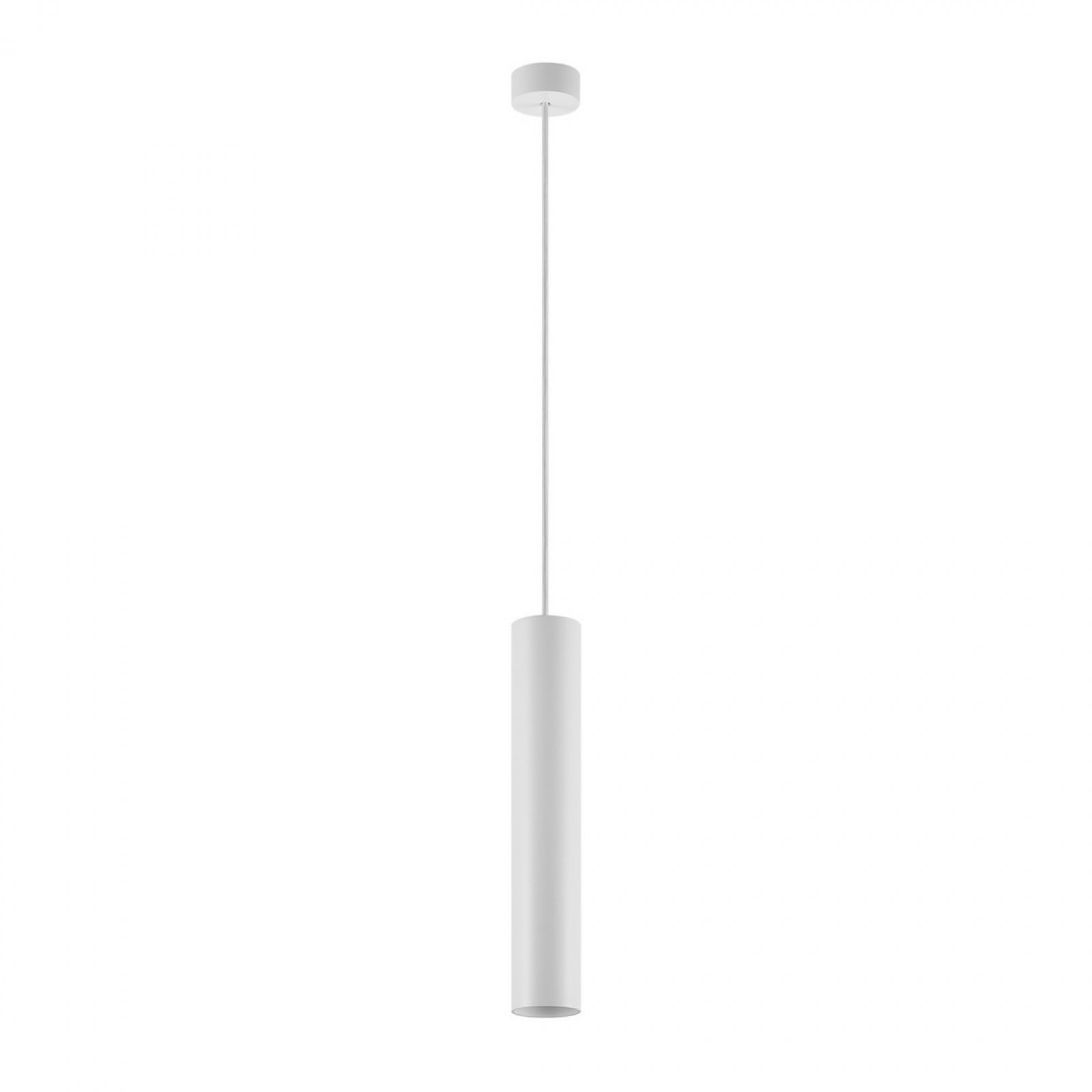 Alu Pendelleuchte CAN 350mm wei�, 1x max. 7,5W LED GU10, 1,5m