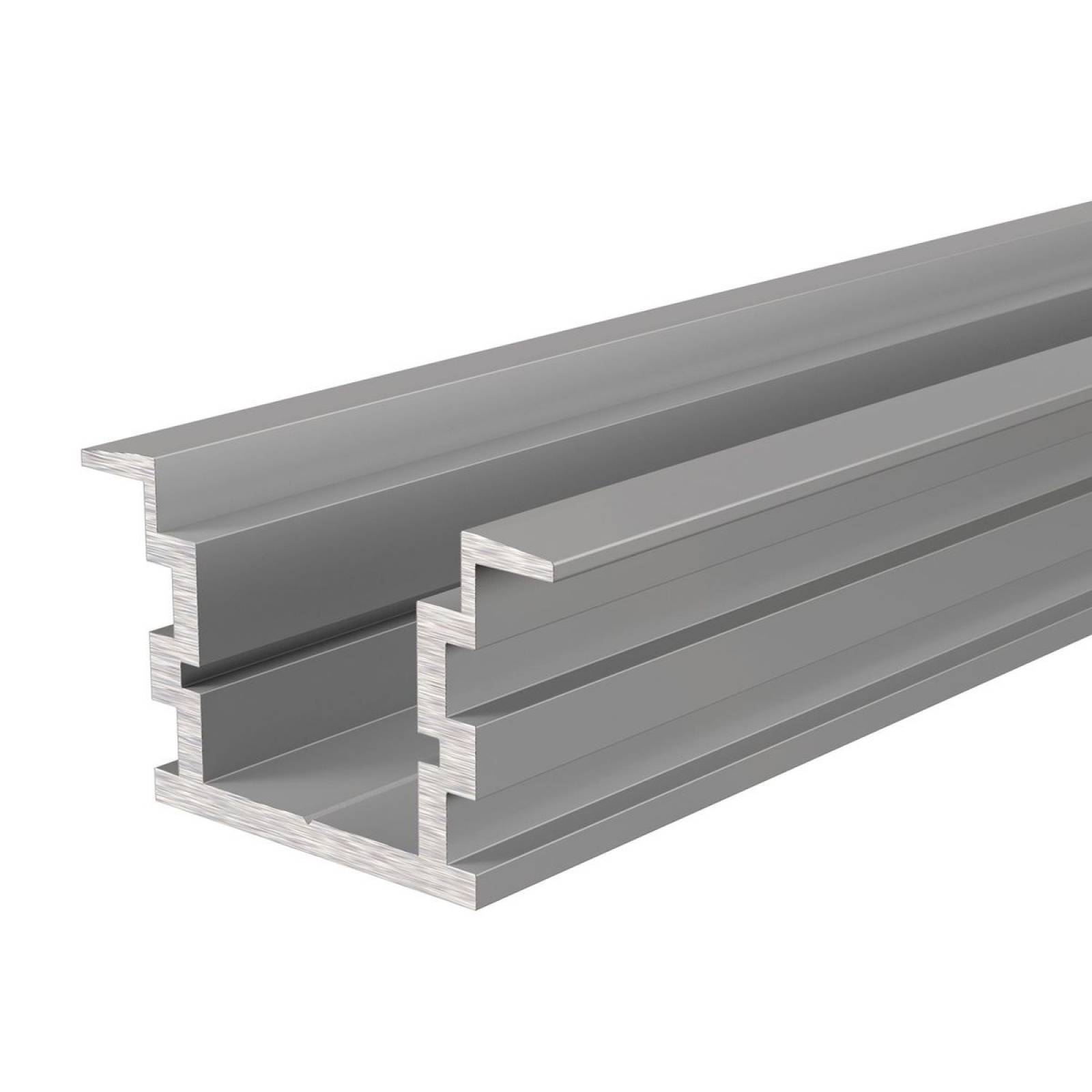 Aluminium IP-Profil, T-hoch ET-05-15 befahrbar LxBxH 2000x34x20 mm