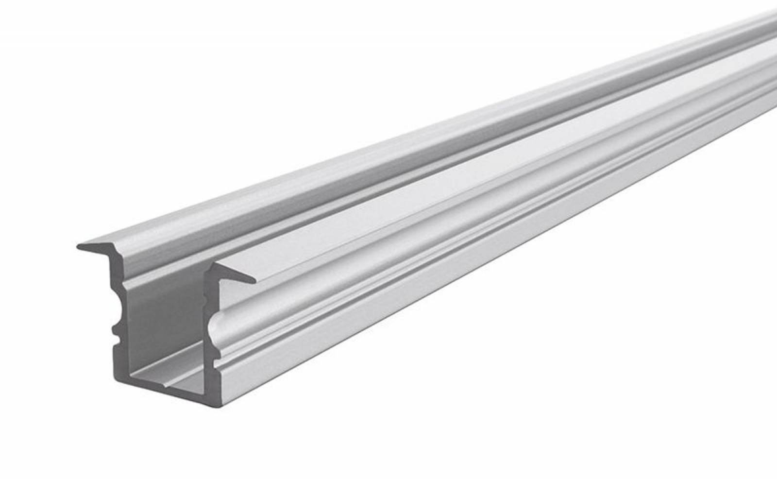 Aluminium T-Profil hoch ET-02-08 Silber-matt, eloxiert, LxBxH 3000x23x15 mm