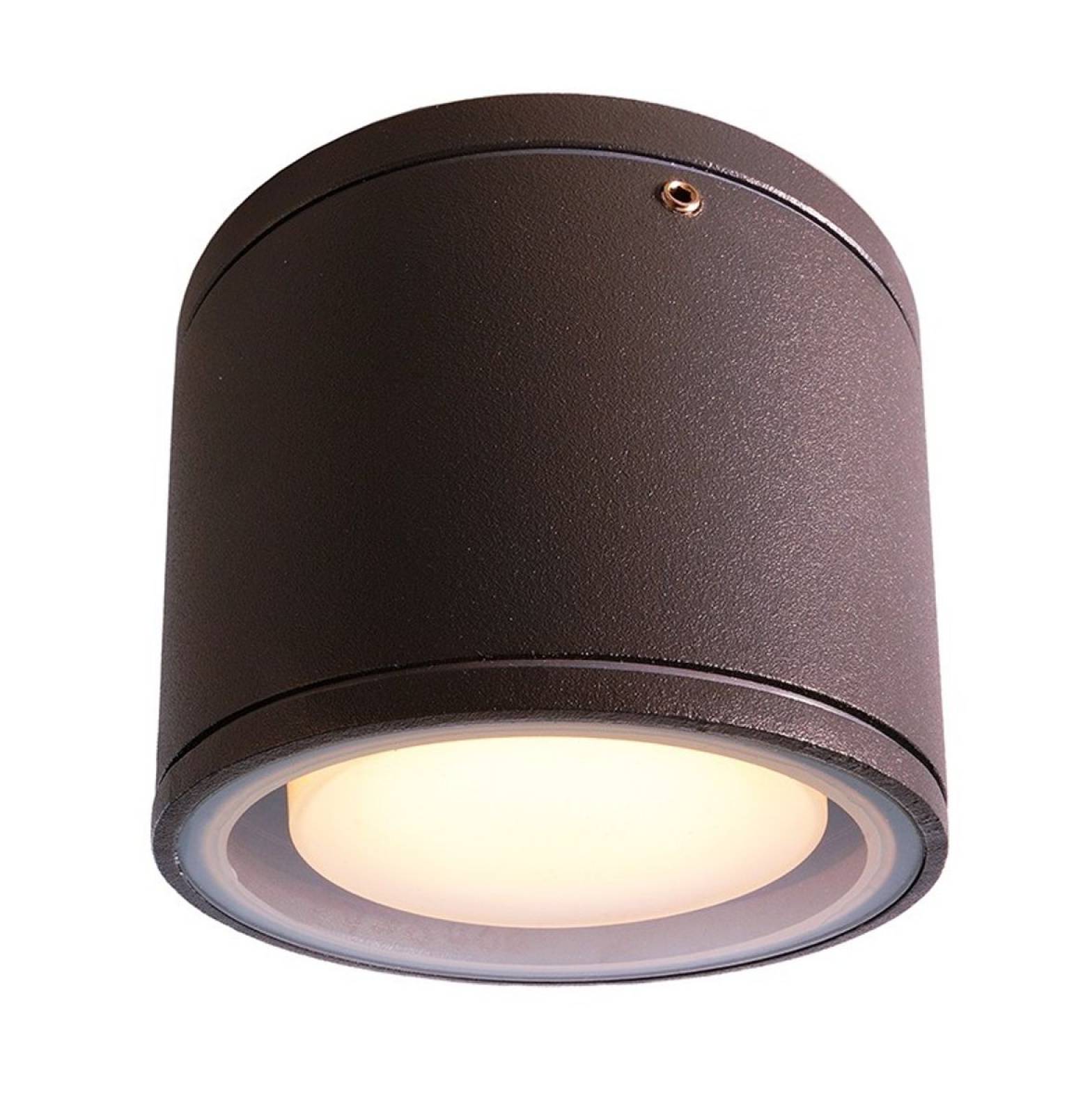 Au�en Deckenleuchte Mob Round I Anthracite, GX53, 9W IP54