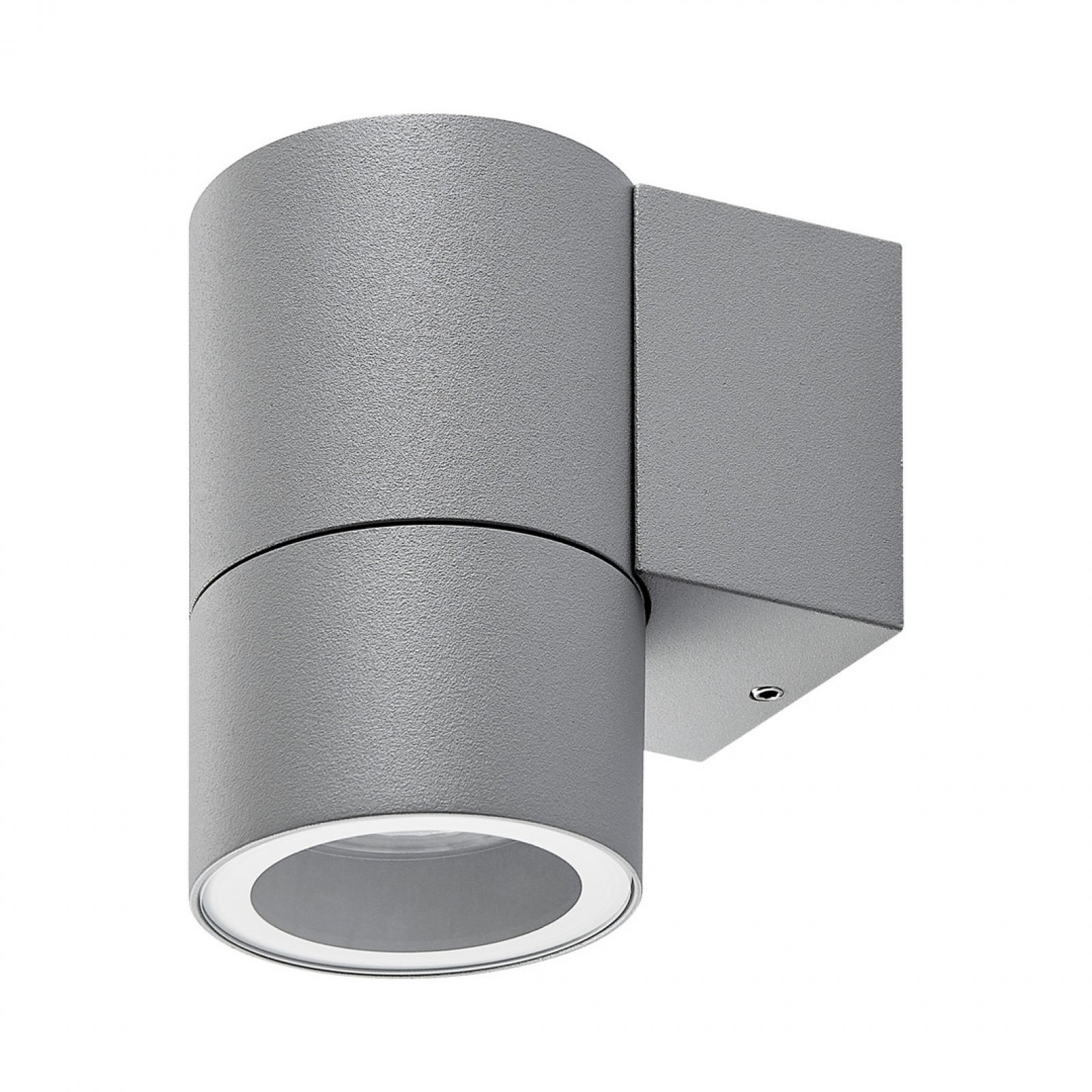 Au�en-Wandaufbauleuchte Achernar hellgrau, Down GU10 max. 1x 50W, IP65