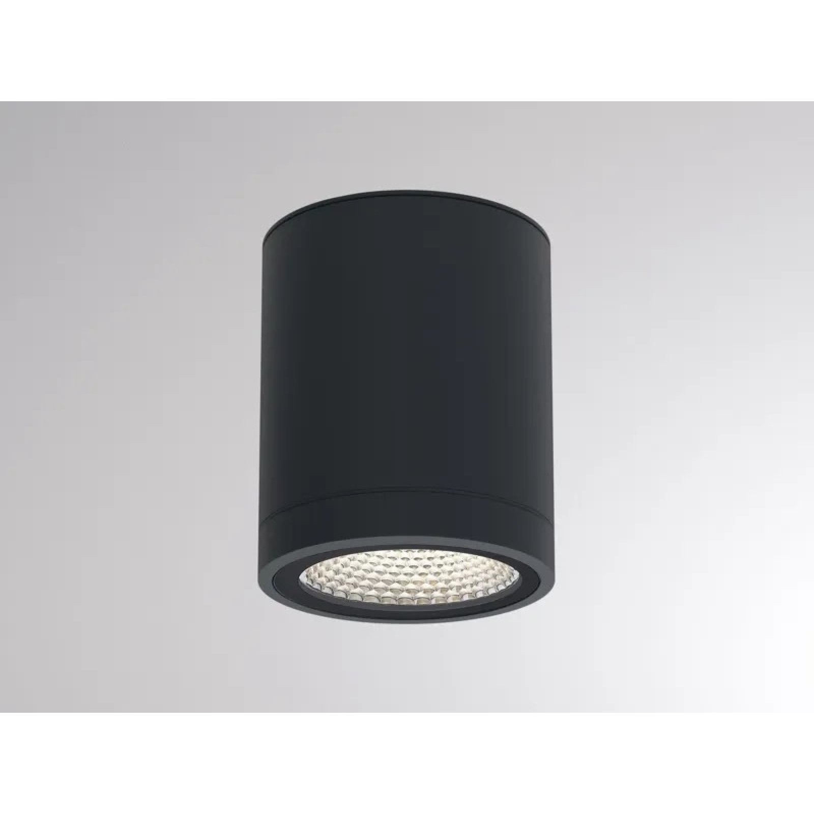 Au�endeckenleuchte FORIS ROUND SD IP65 anthrazit, 2700/3000K