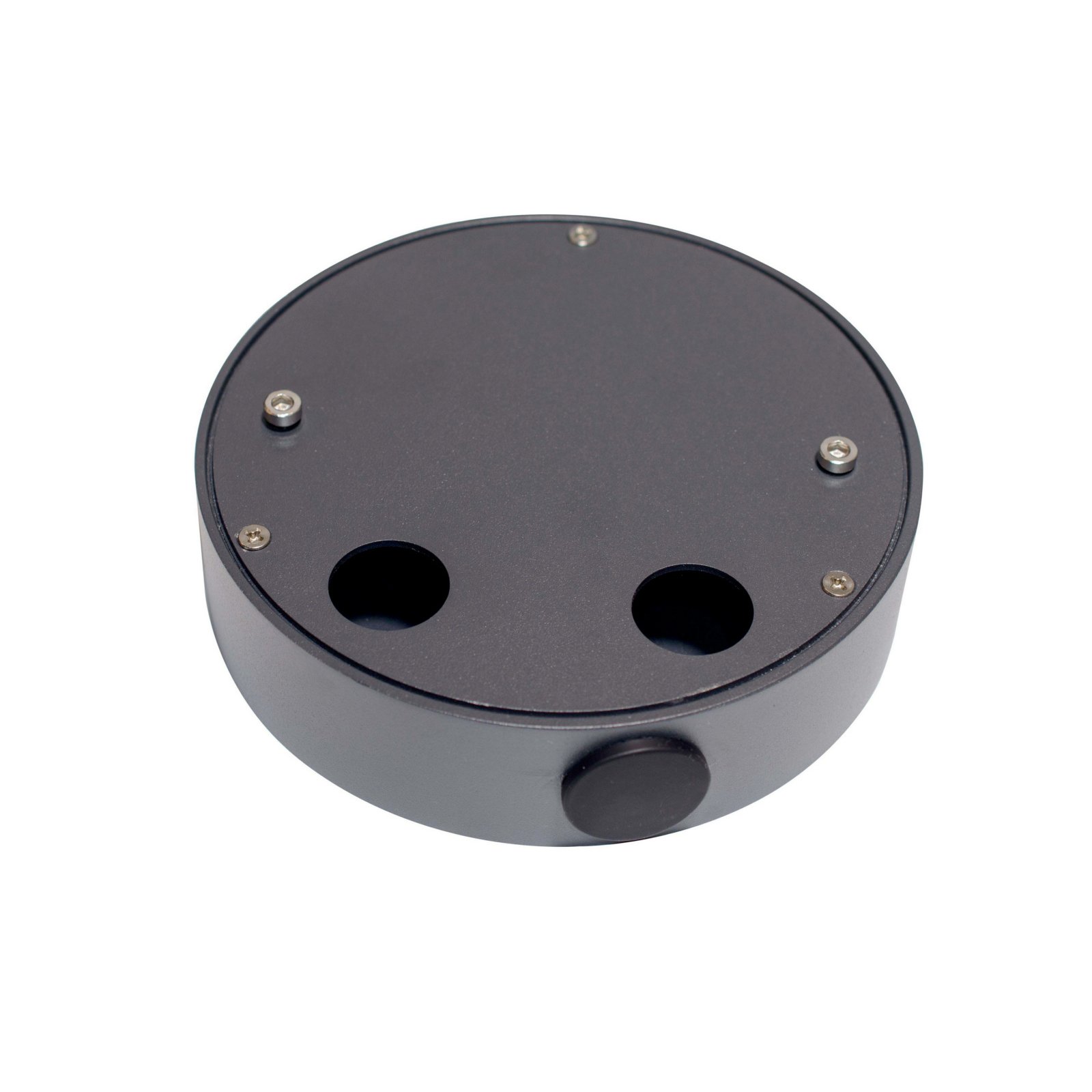 Aufbaugeh�use schwarz f�r Colt Serie 65W COB / 36W RGBW, H: 40mm, �: 160mm, IP65