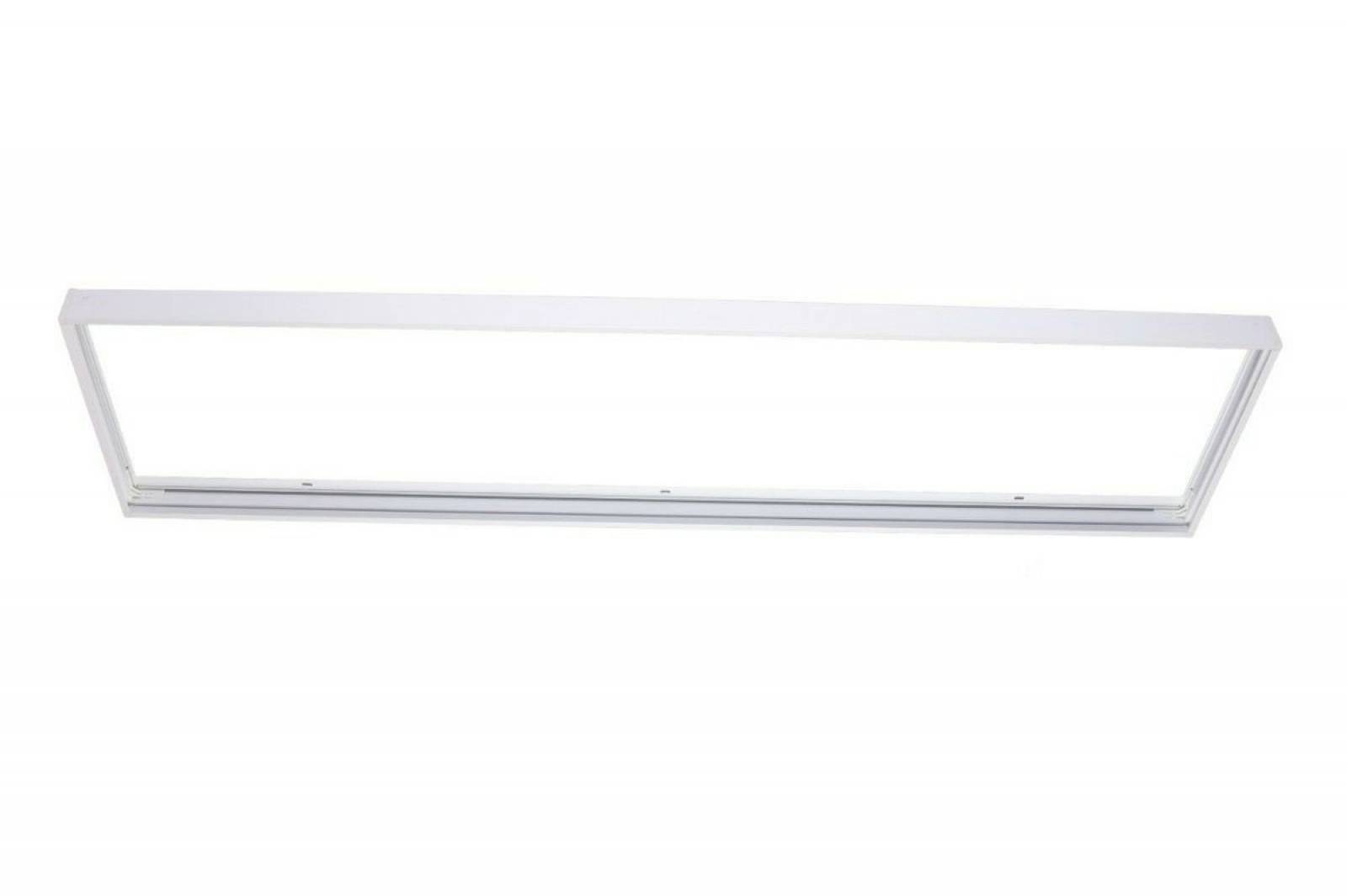 Aufbaurahmen 1195x595x58 mm (Verbindung: Schrauben) wei�