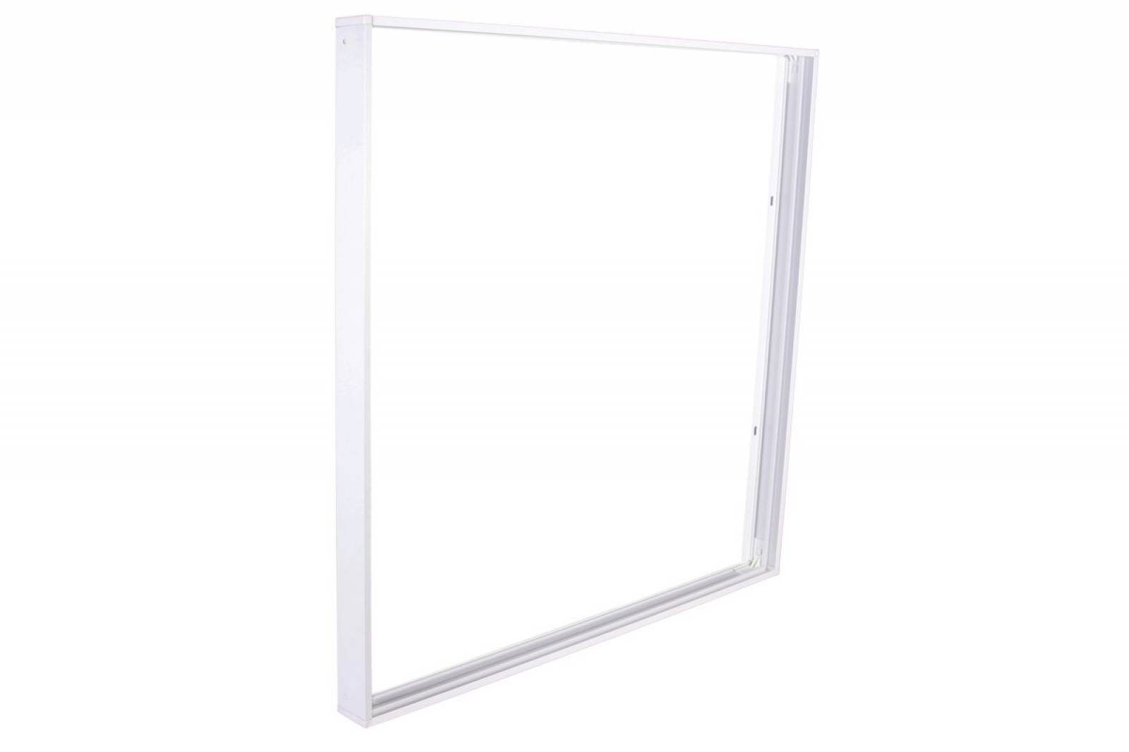 Aufbaurahmen 620x620x43 mm (Verbindung: Kunststoffclips) wei�