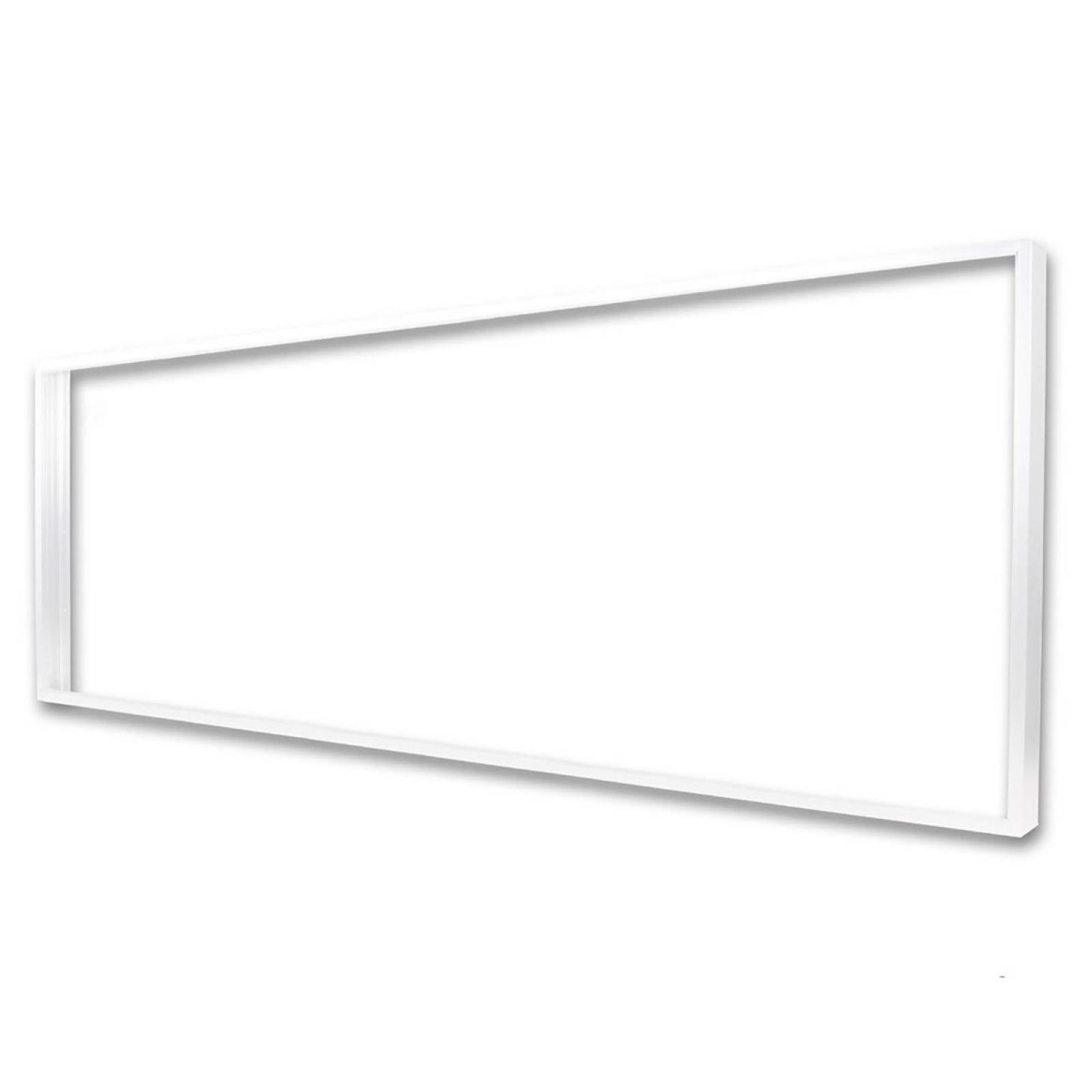 Aufbaurahmen verkehrswei� f�r Isoled LED Panels 1200x300