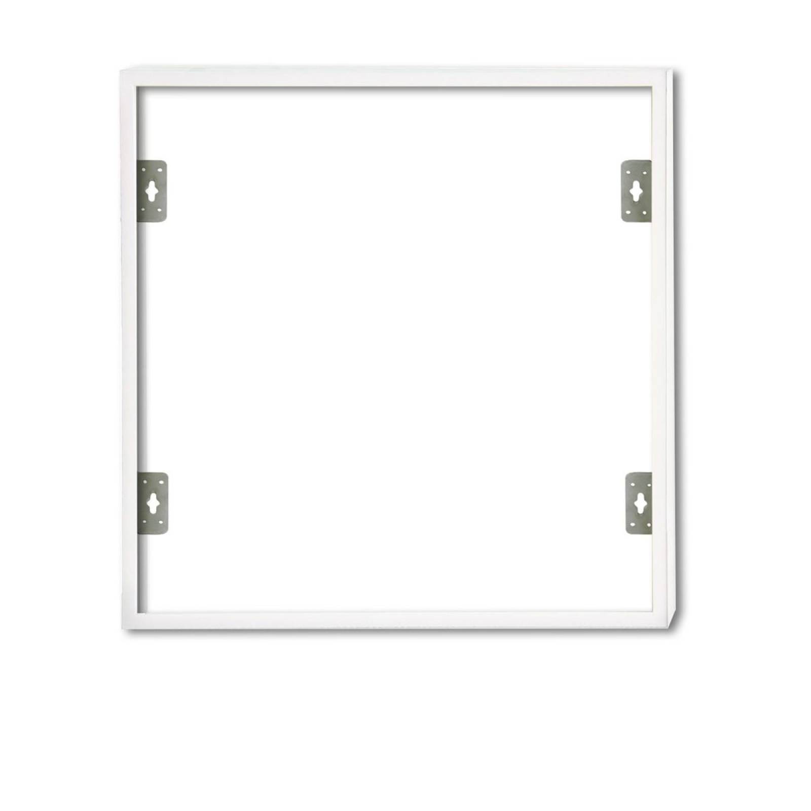 Aufbaurahmen wei� RAL 9016 H�he 7cm f�r LED Panels 625x625