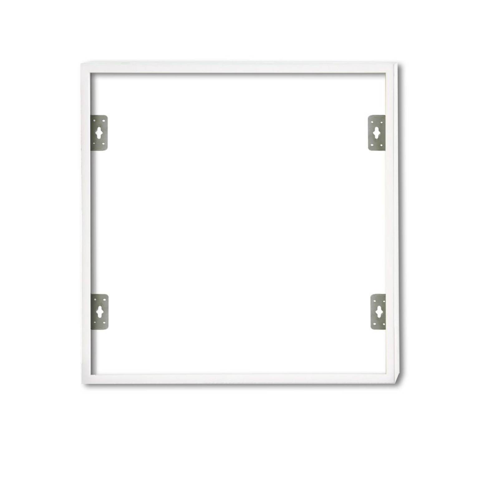 Aufbaurahmen wei� RAL 9016 f�r LED Panel Backlight/UGR<16 Raster Line 600x600
