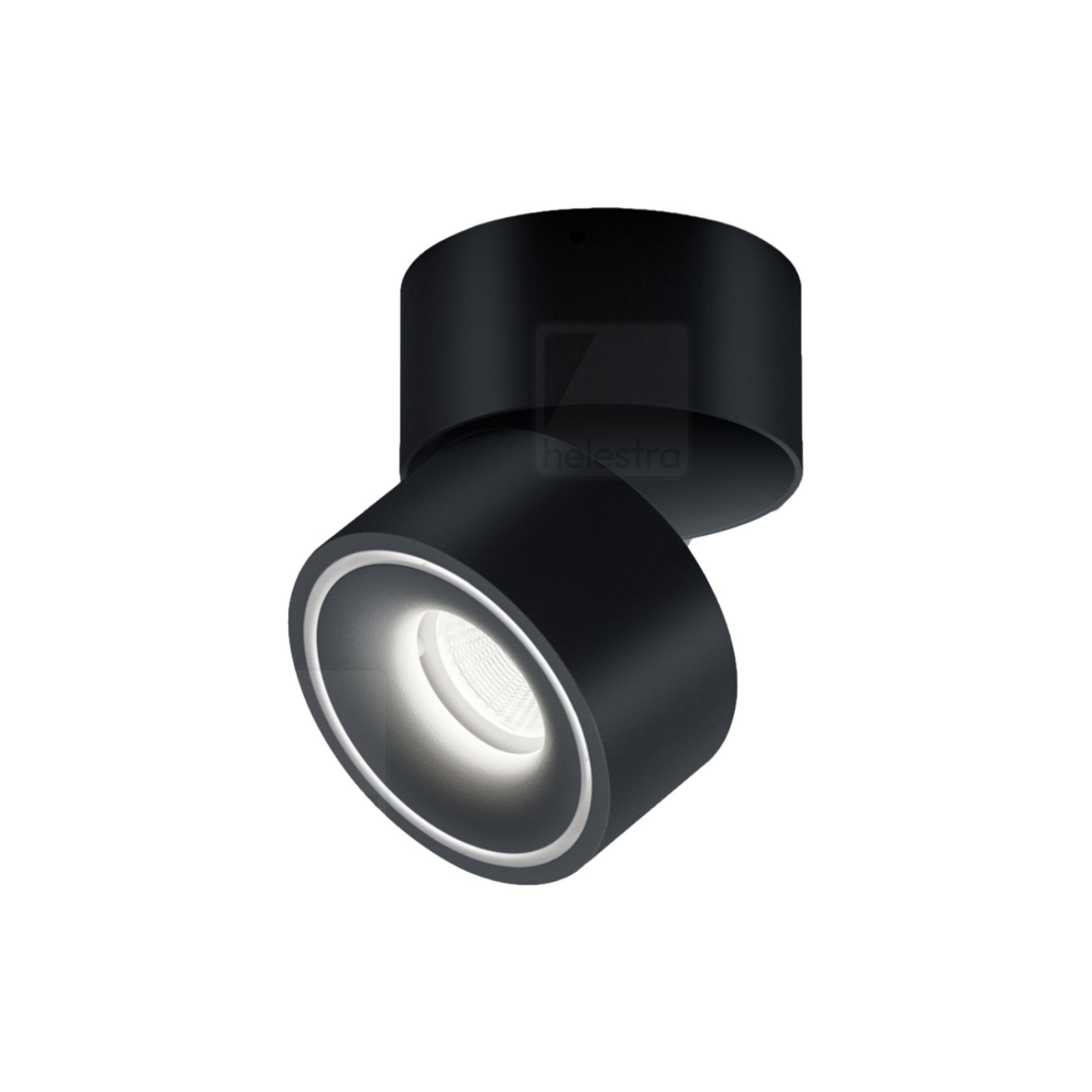 B-Ware Helestra ROTA LED-Deckenleuchte 100mm mattschwarz 2800K 15W 1170lm