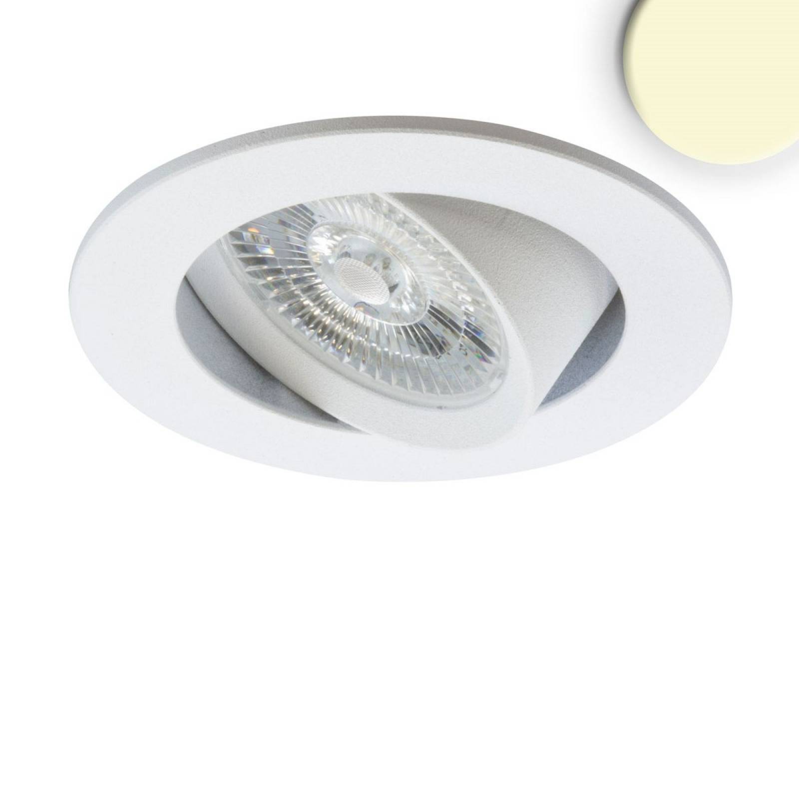 B-Ware LED Einbauleuchte Slim68 wei�, rund, 9W, warmwei�, dimmbar