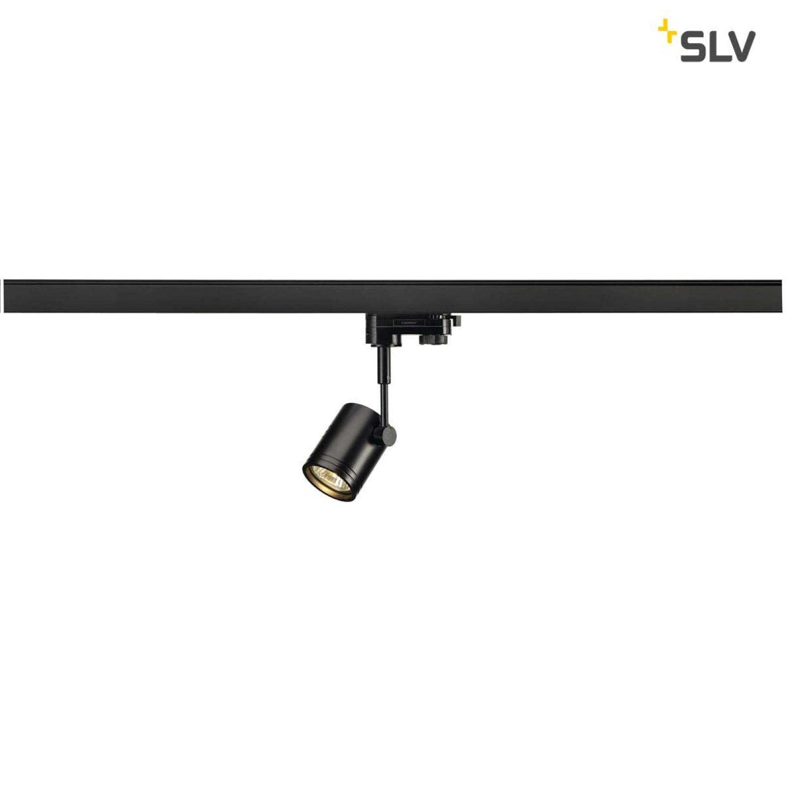 BIMA I Leuchtenkopf, schwarz, GU10, max. 50W, f�r 3-phasen Schiene