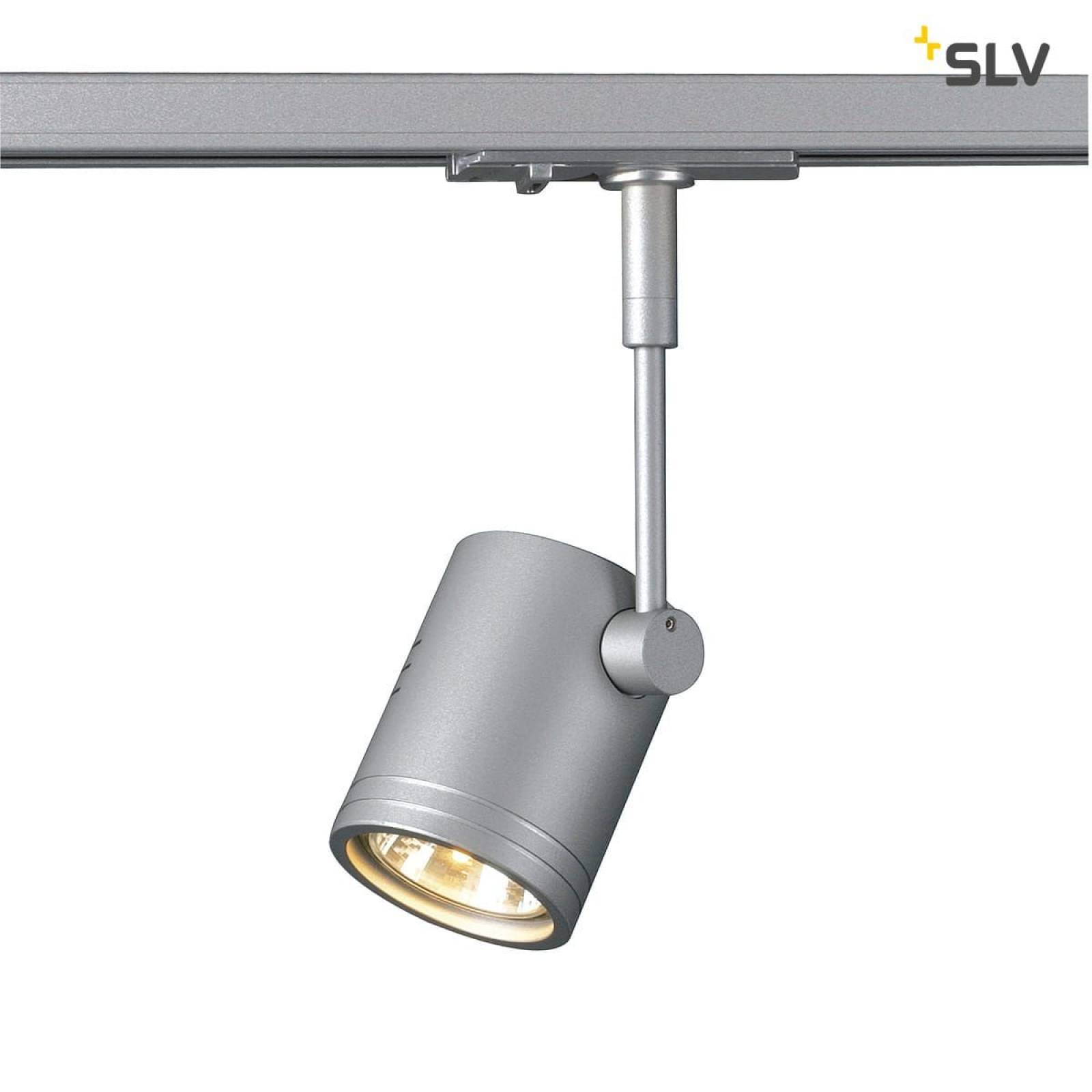 BIMA I Leuchtenkopf, silbergrau, GU10, max. 50W, inkl. 1 Phasen-Adapter