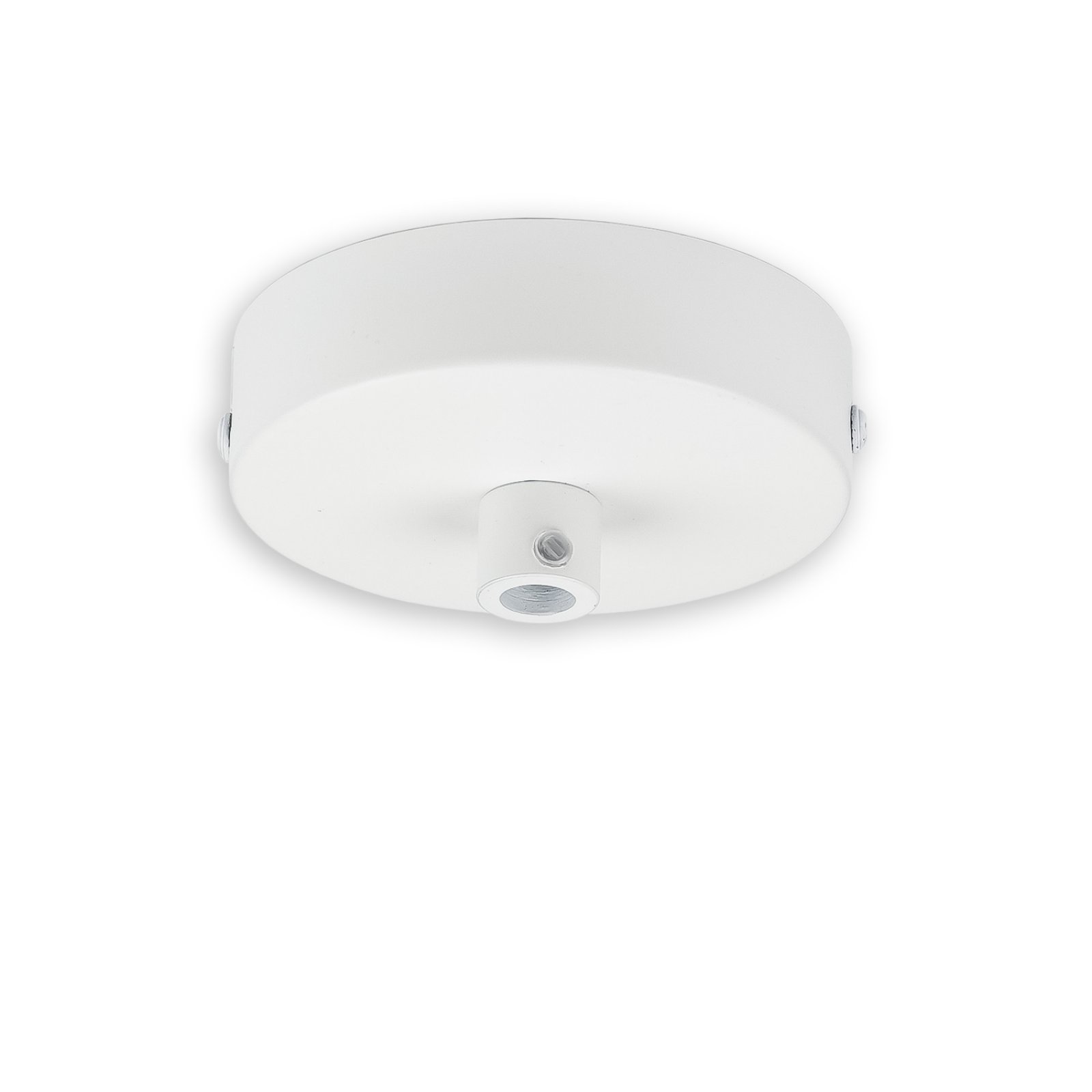 Baldachin rund, wei�, f�r Kabel mit bis zu max. 9,8mm Manteldurchm.