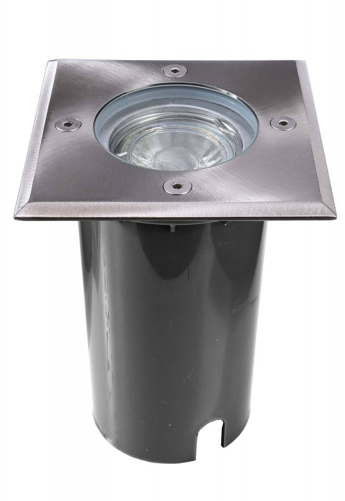 Bodeneinbauleuchte Aton eckig Set spannungskonstant 220-240V AC 1x max. 7,00W